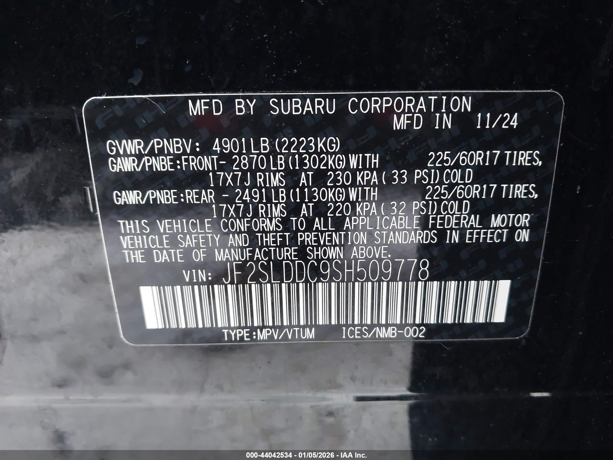 SUBARU FORESTER image 9
