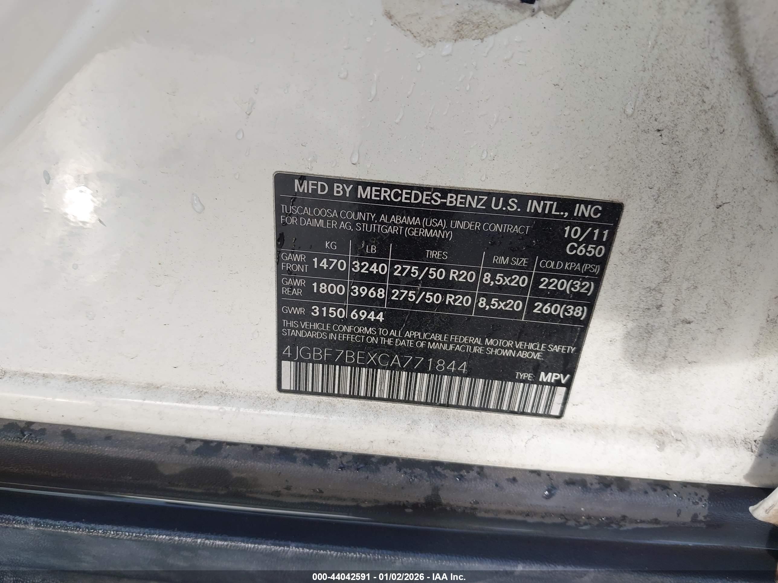 MERCEDES-BENZ GL image 9