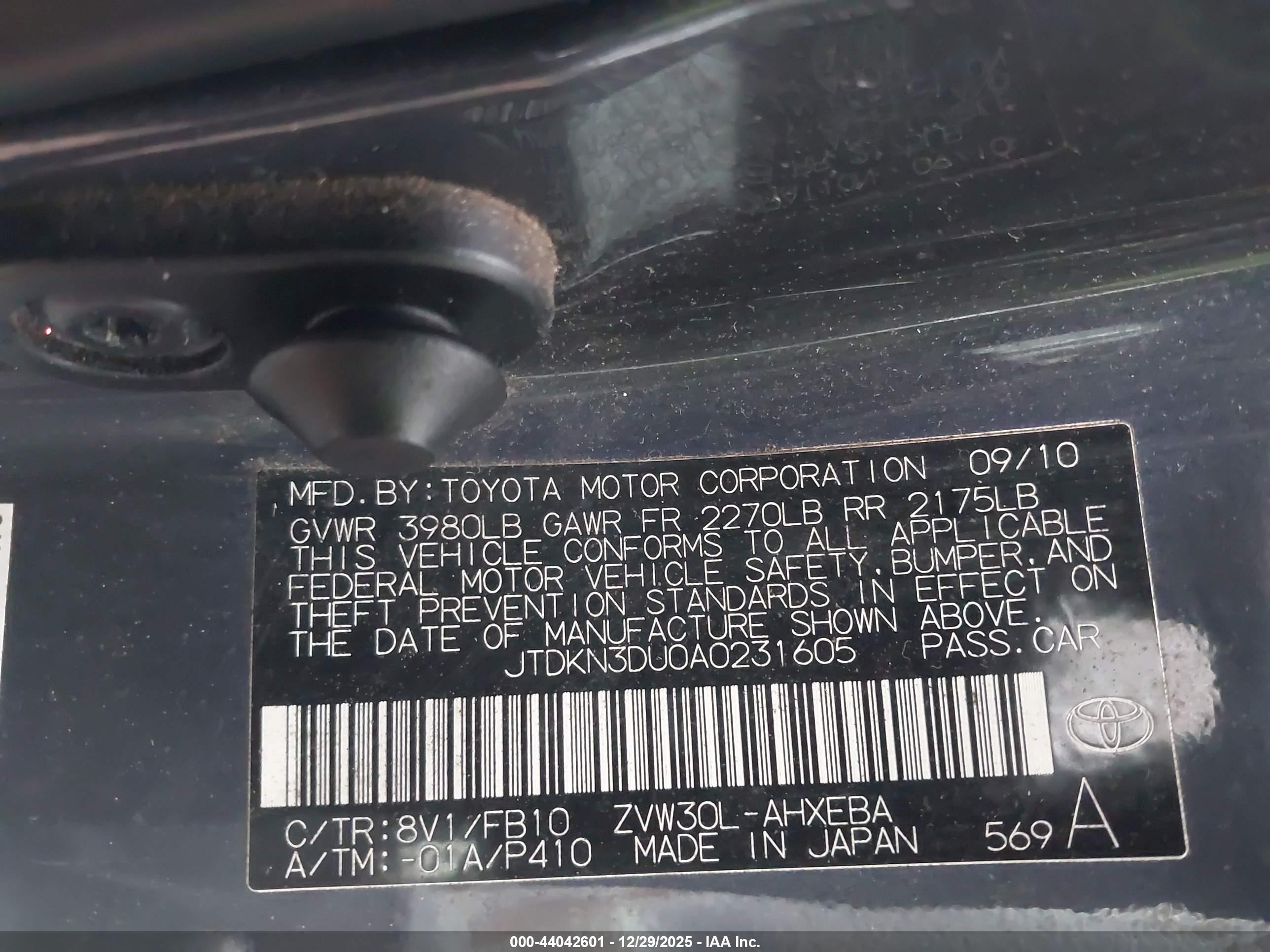 TOYOTA PRIUS image 9