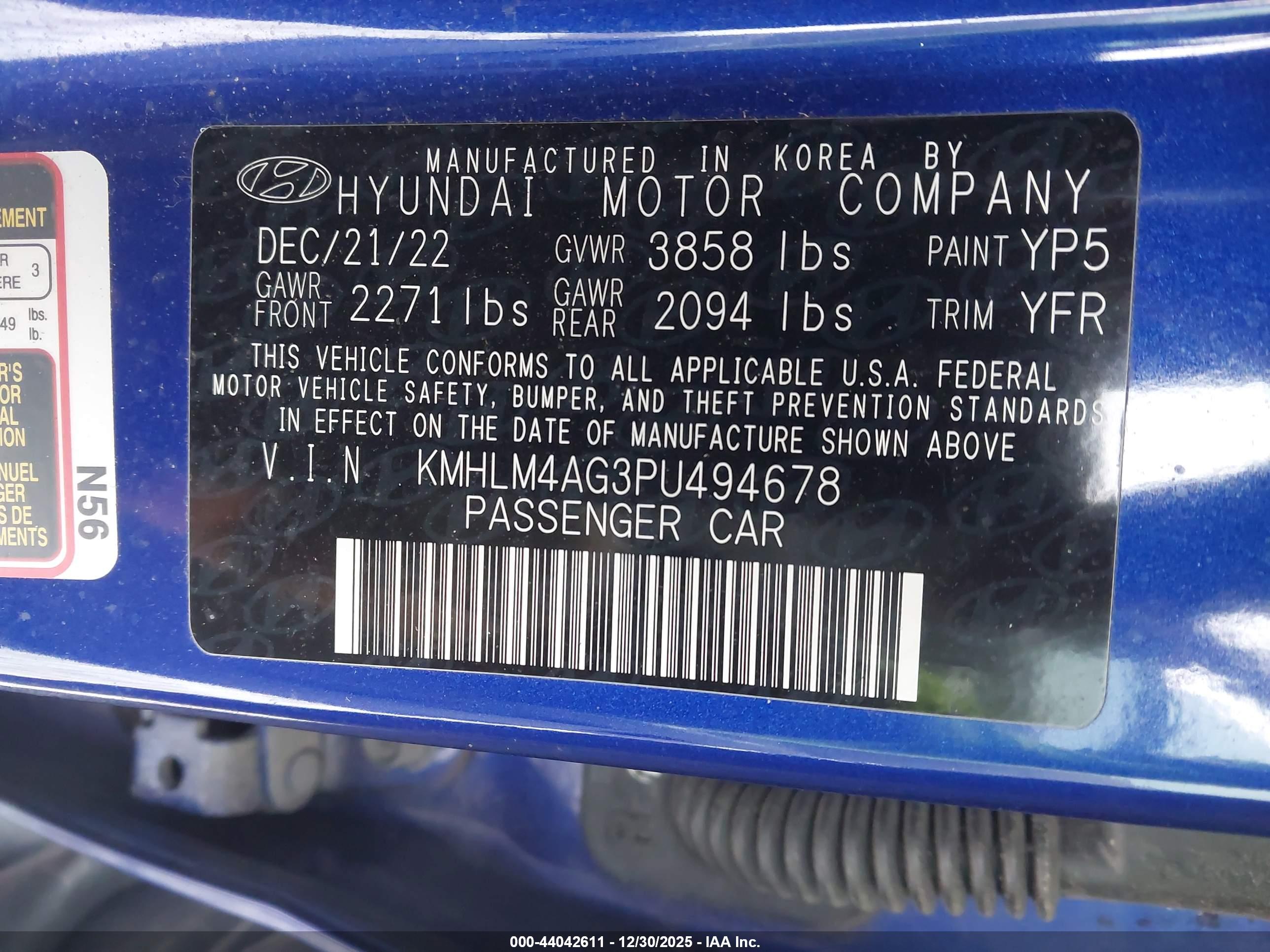 HYUNDAI ELANTRA image 9