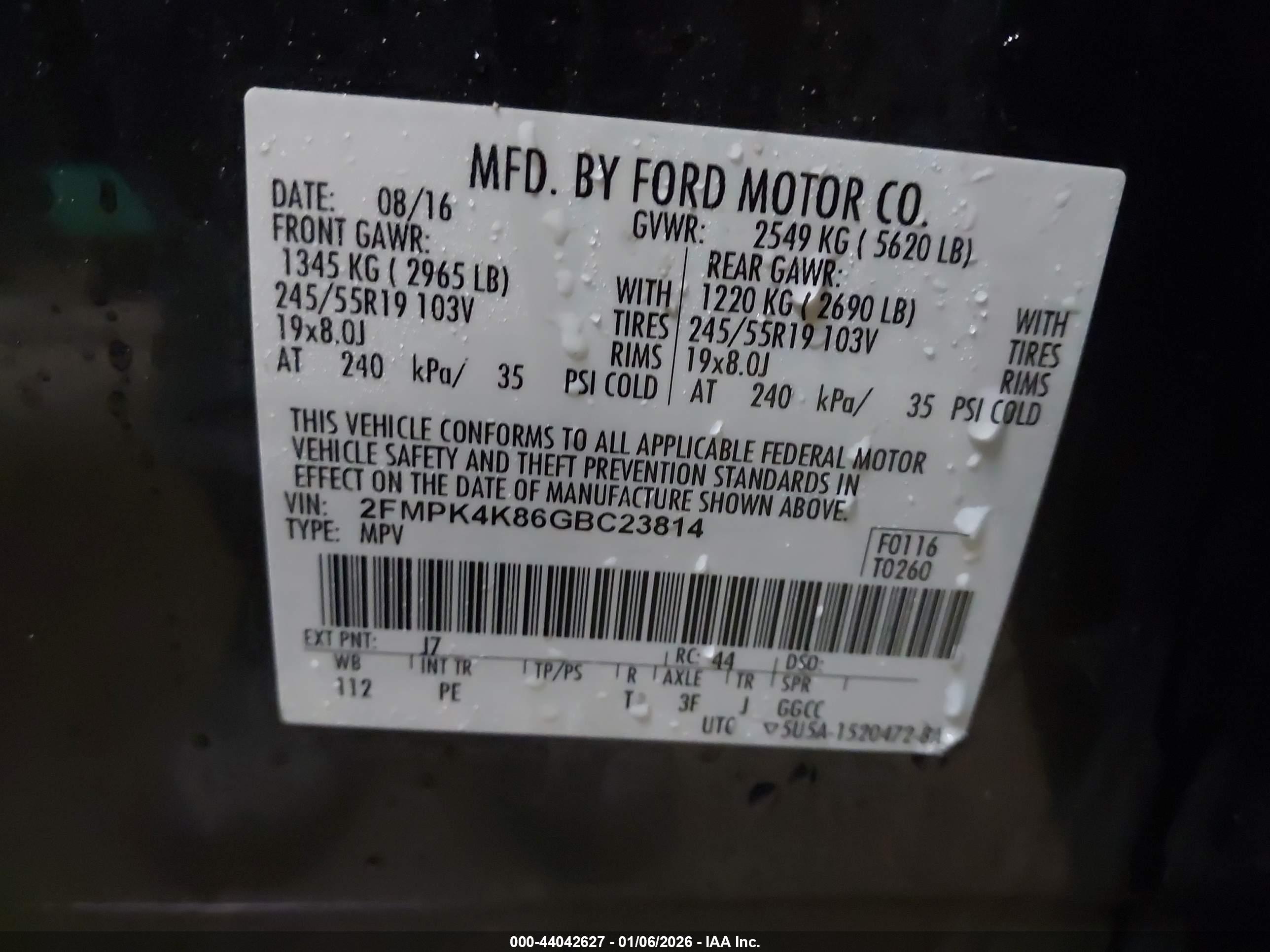 FORD EDGE image 9