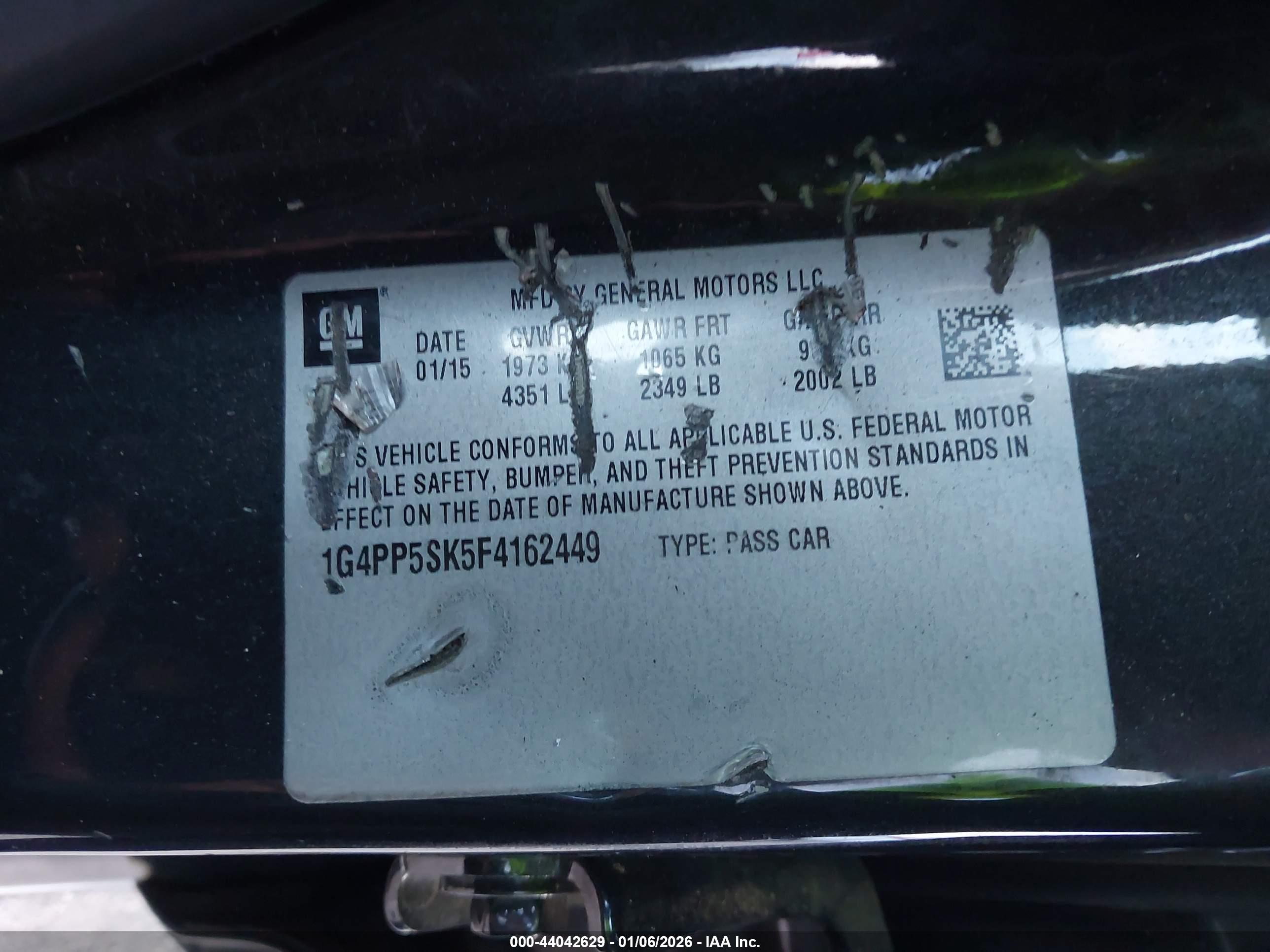 BUICK VERANO image 9