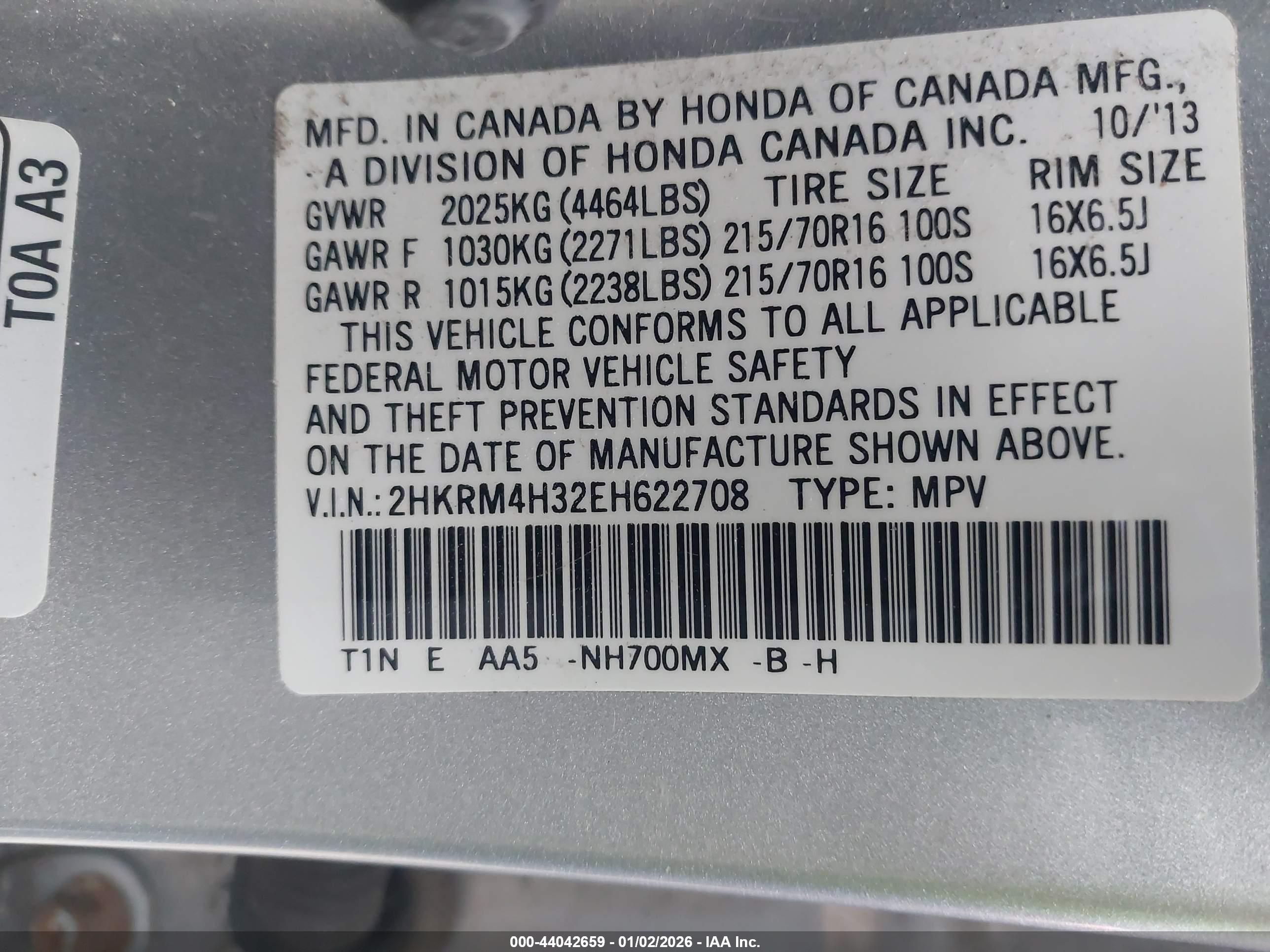 HONDA CR-V image 9