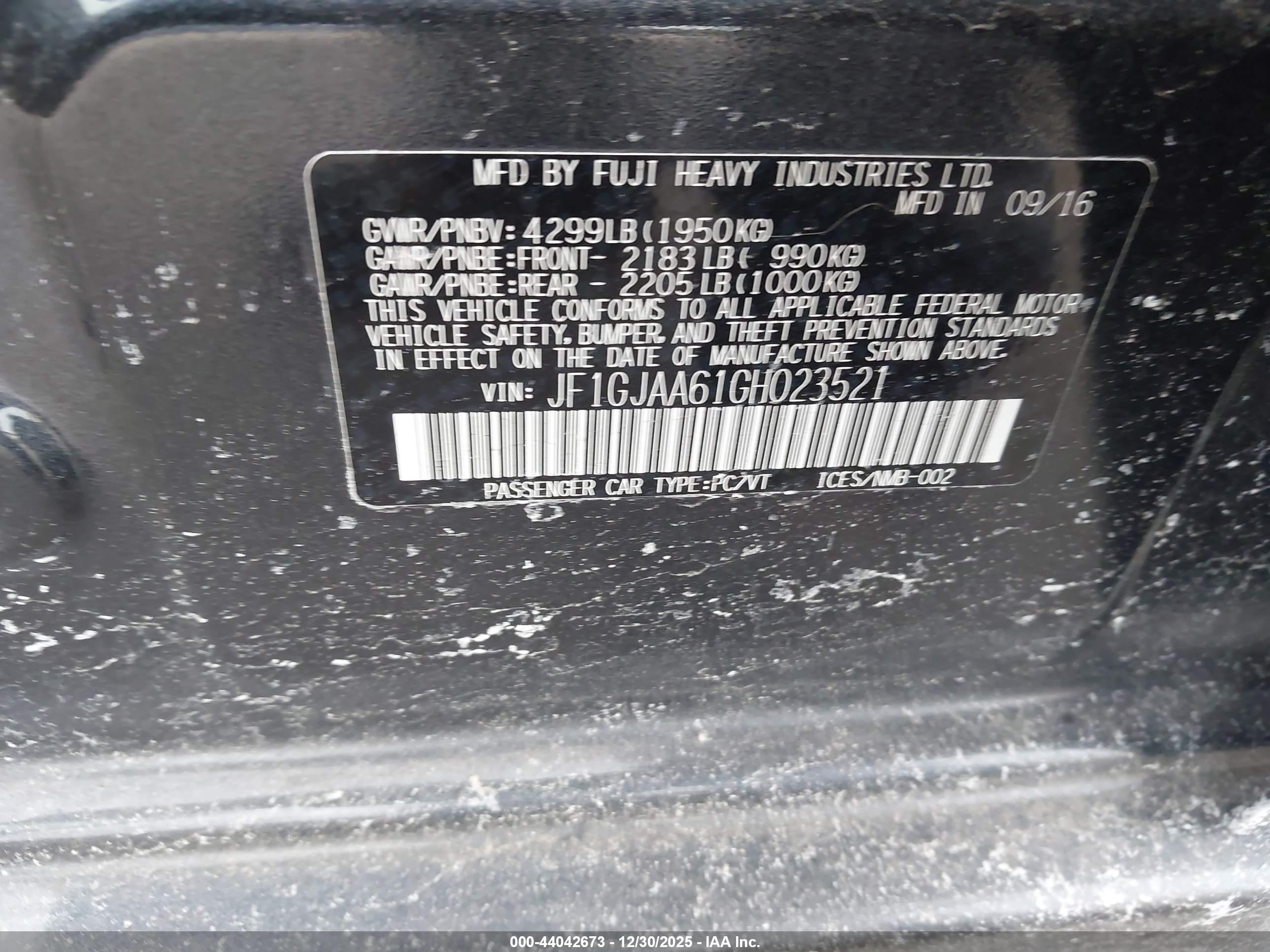 SUBARU IMPREZA image 9
