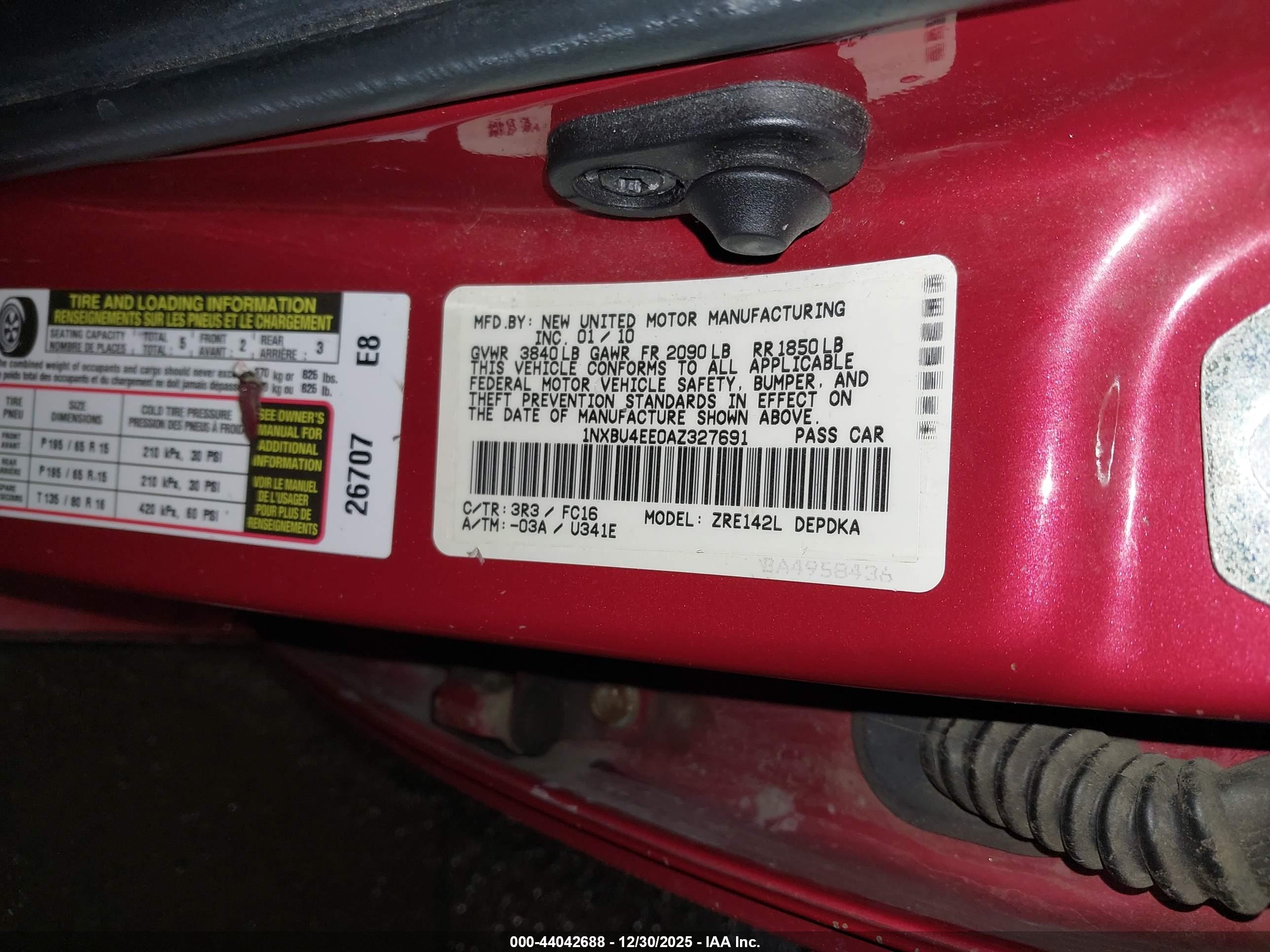 TOYOTA COROLLA image 9