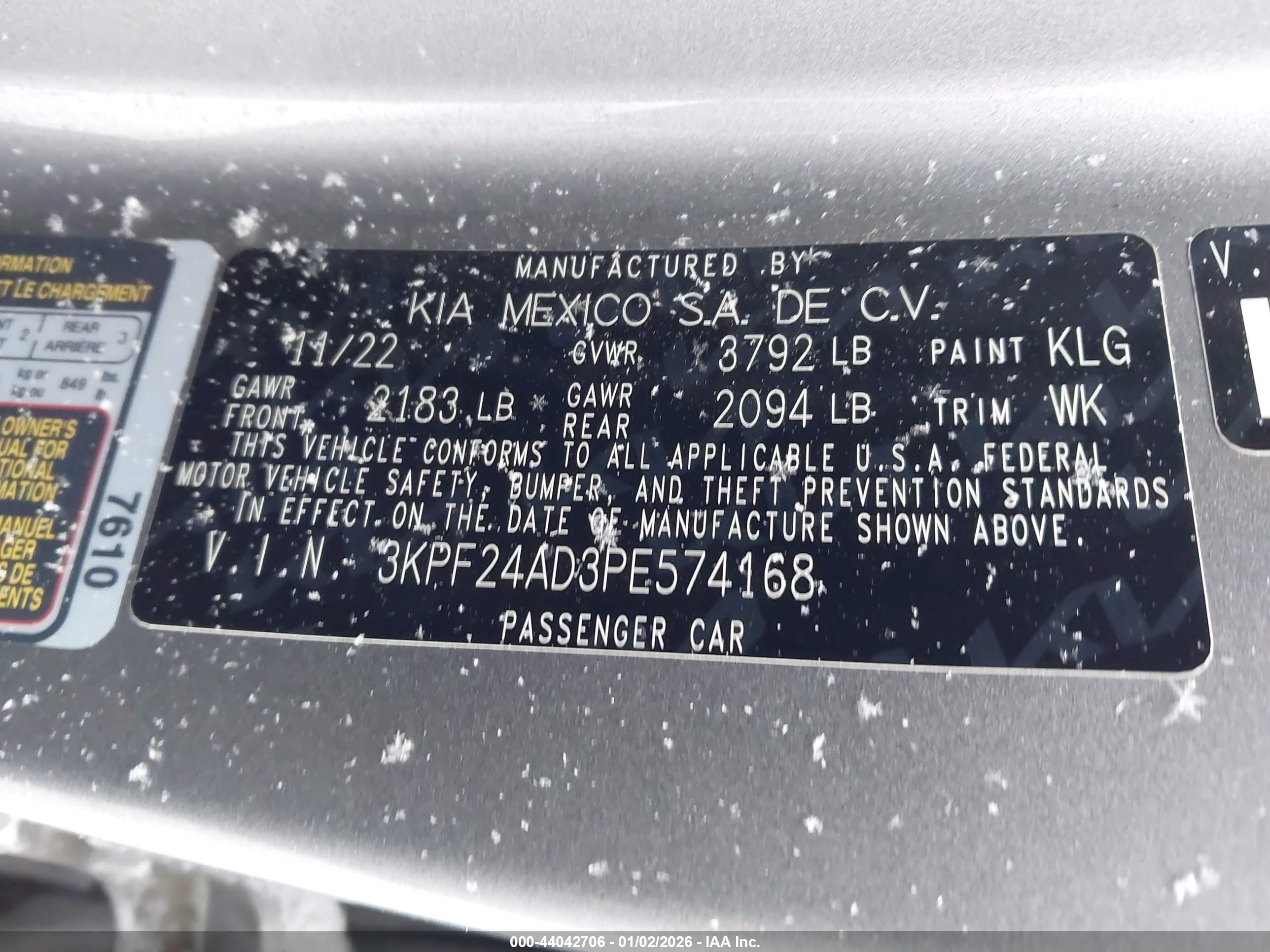 KIA FORTE image 9