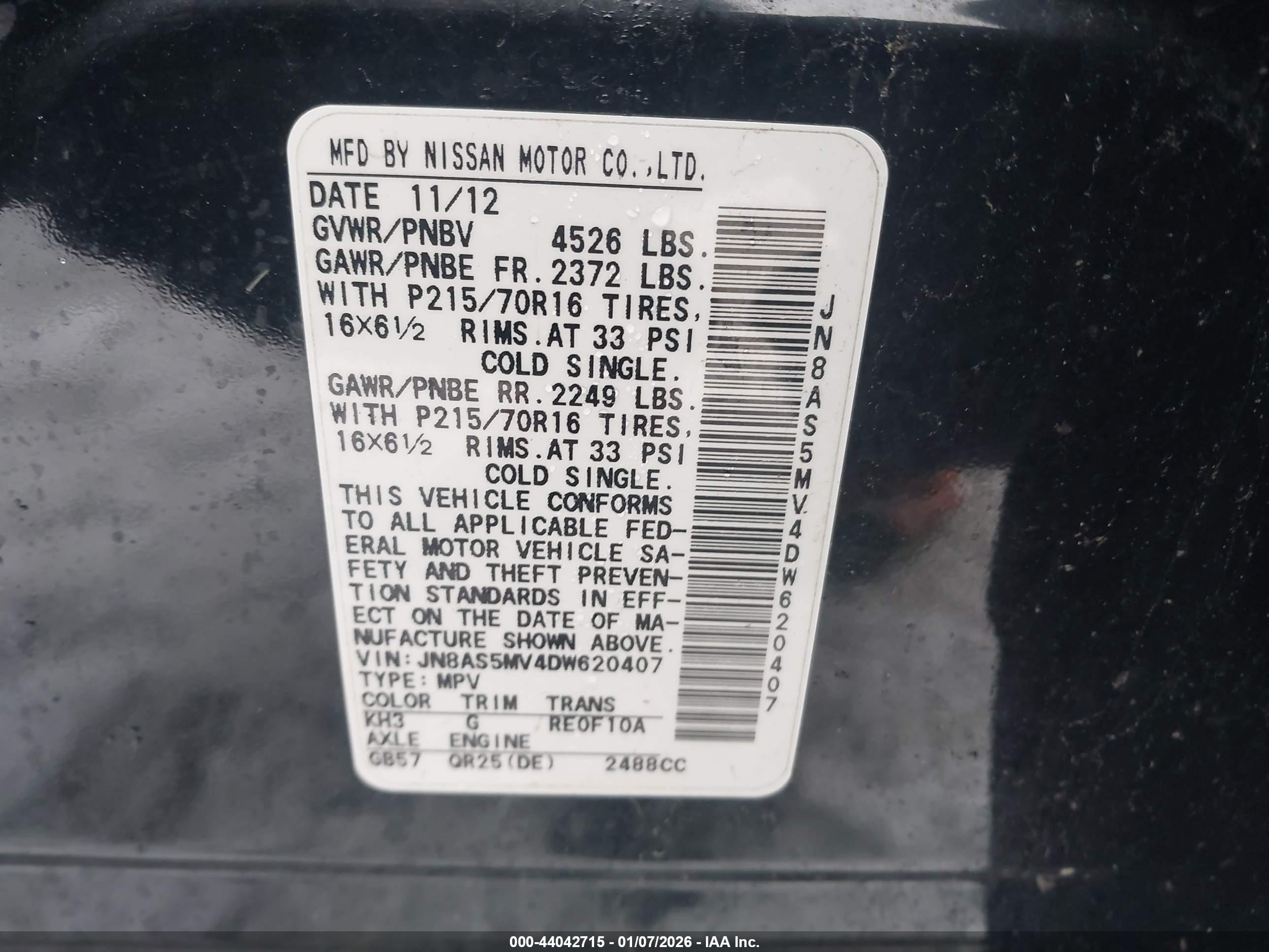 NISSAN ROGUE image 9