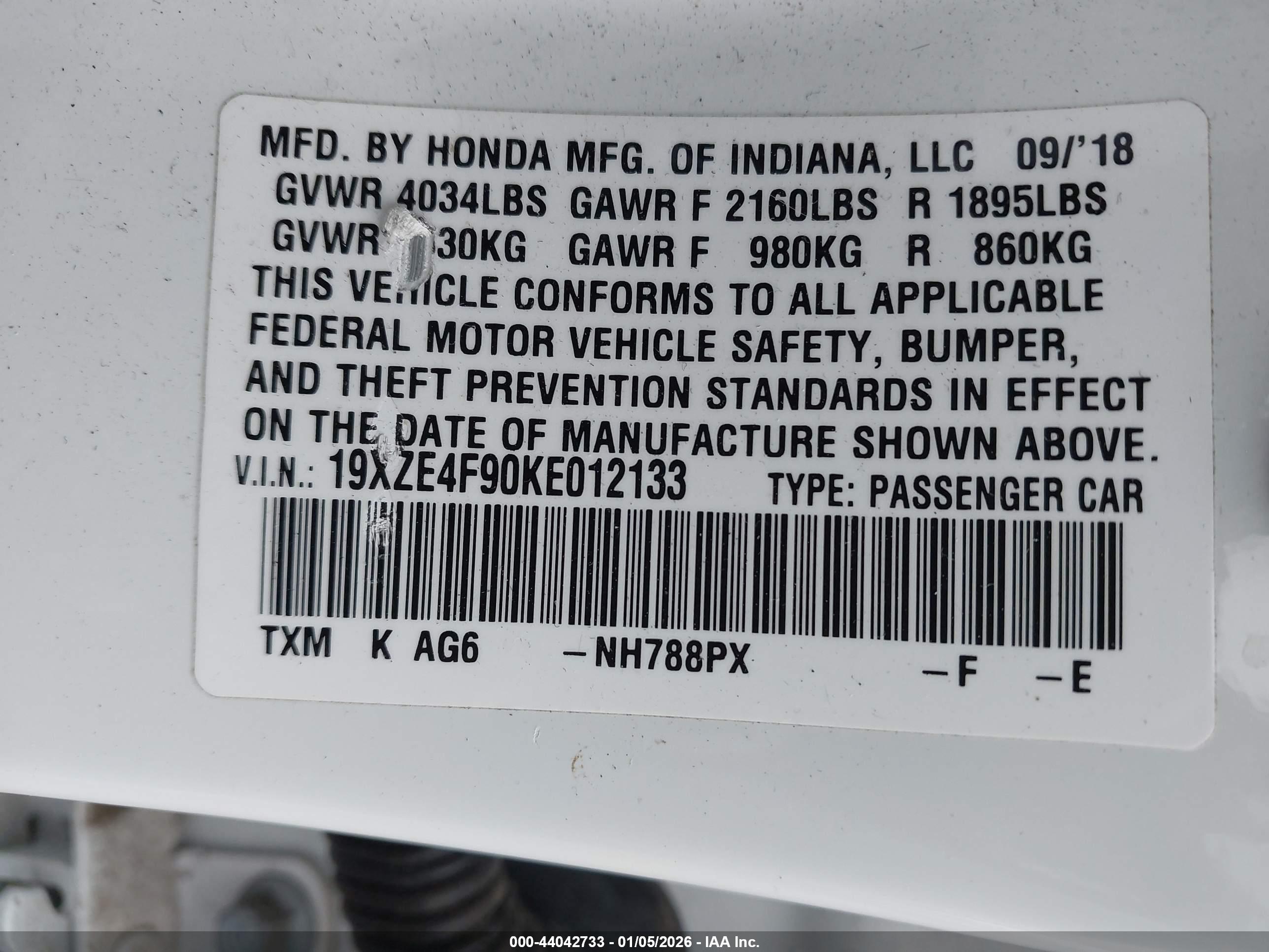 HONDA INSIGHT image 9