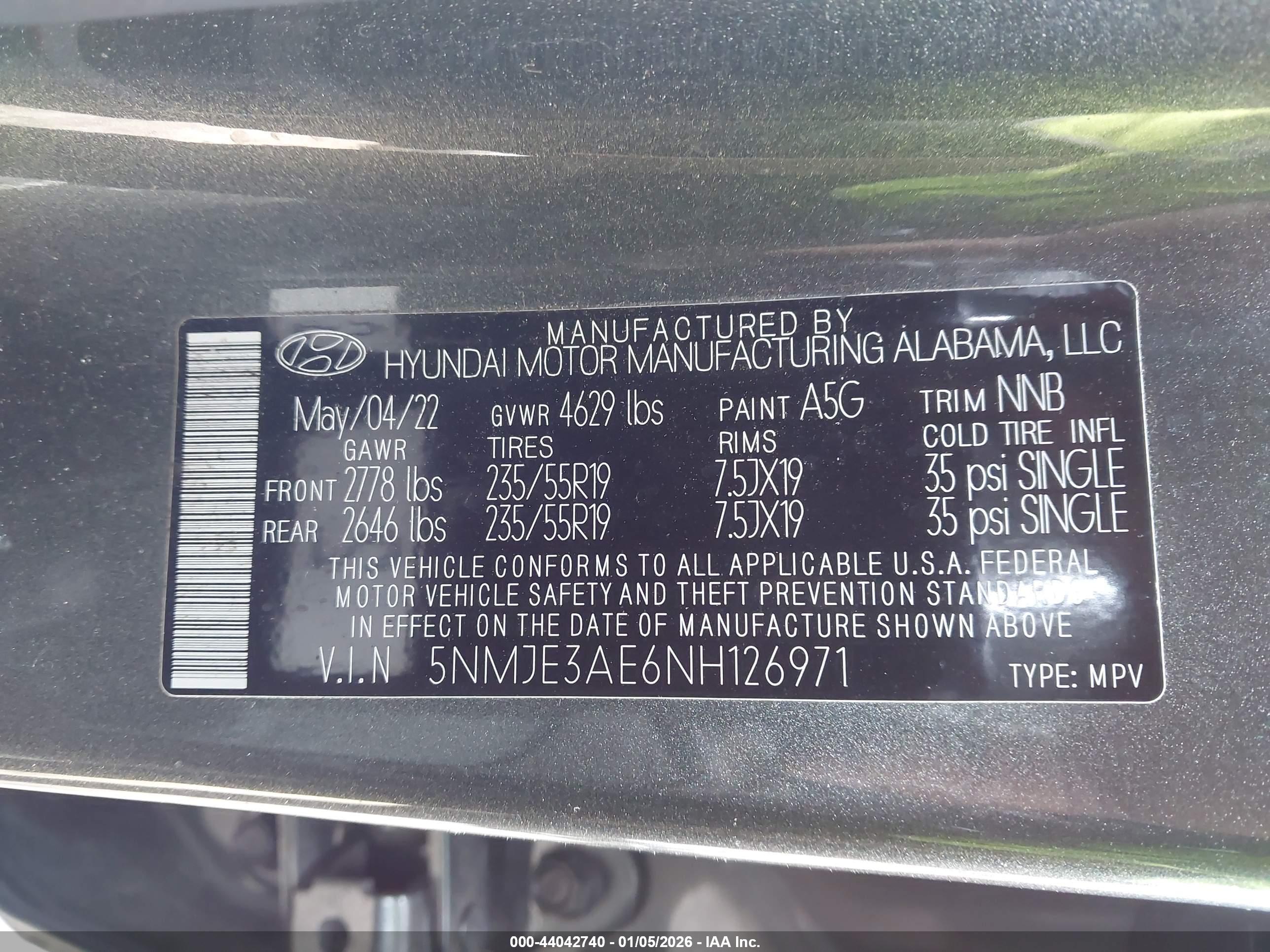 HYUNDAI TUCSON image 9
