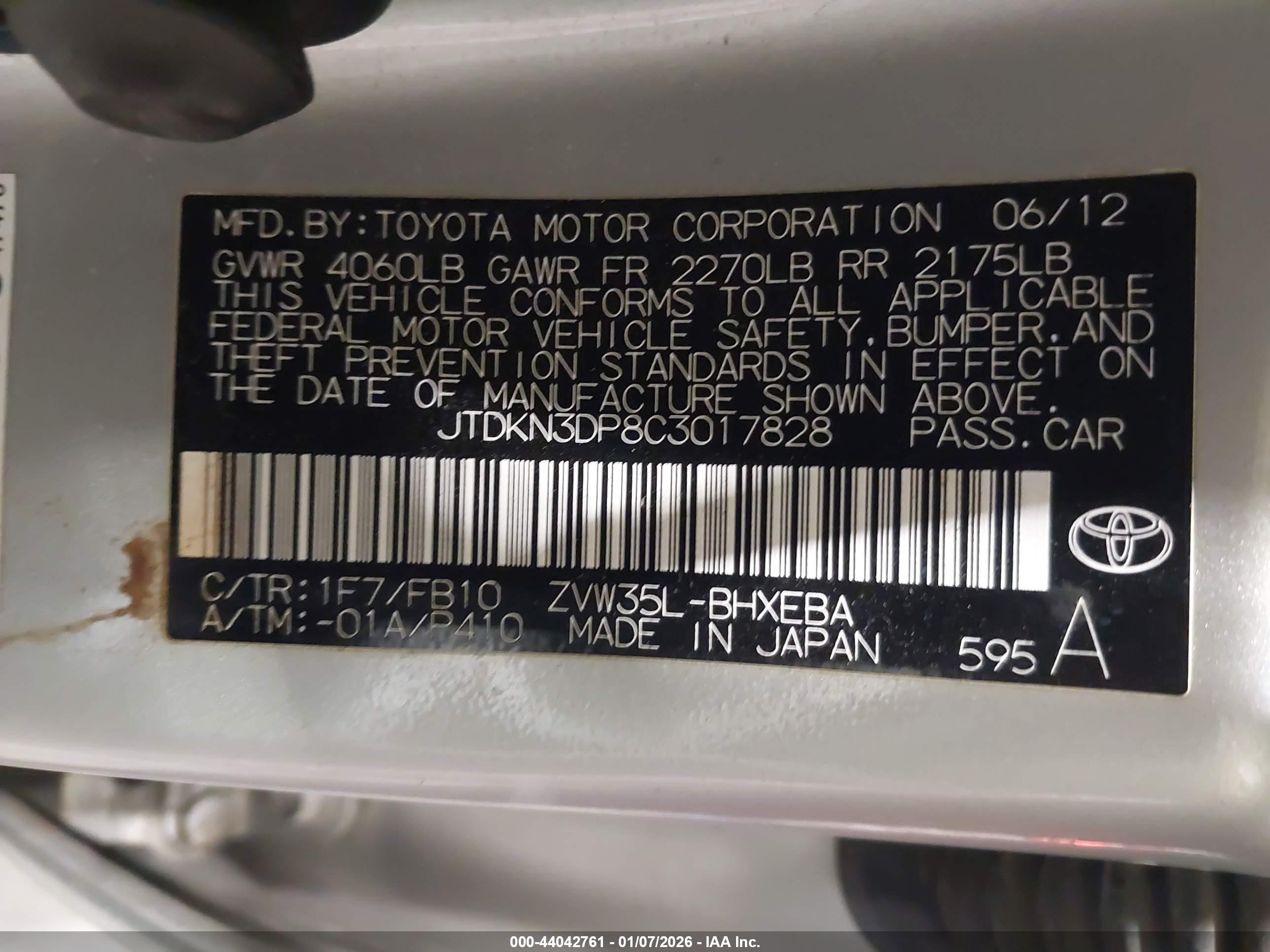TOYOTA PRIUS image 9