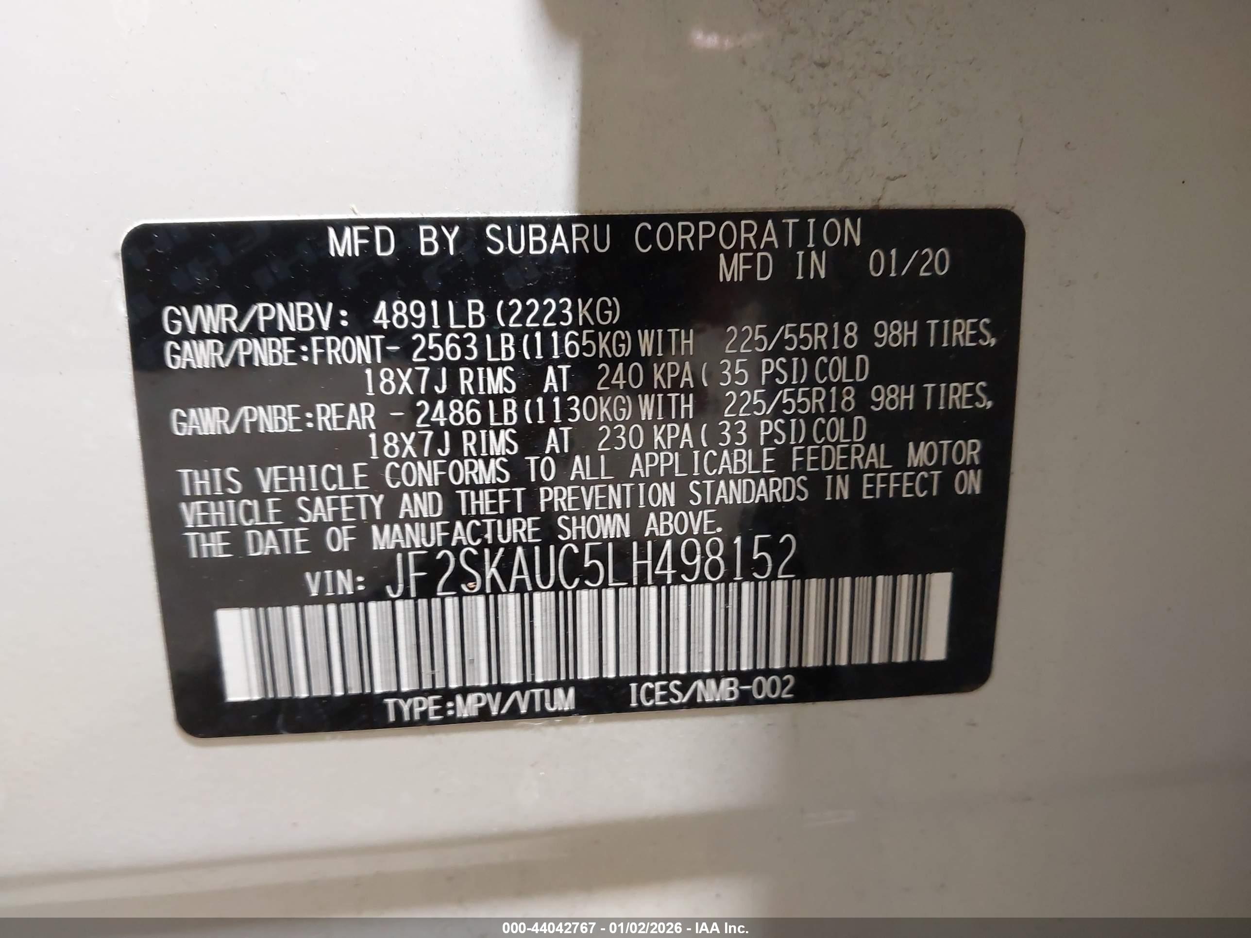 SUBARU FORESTER image 9