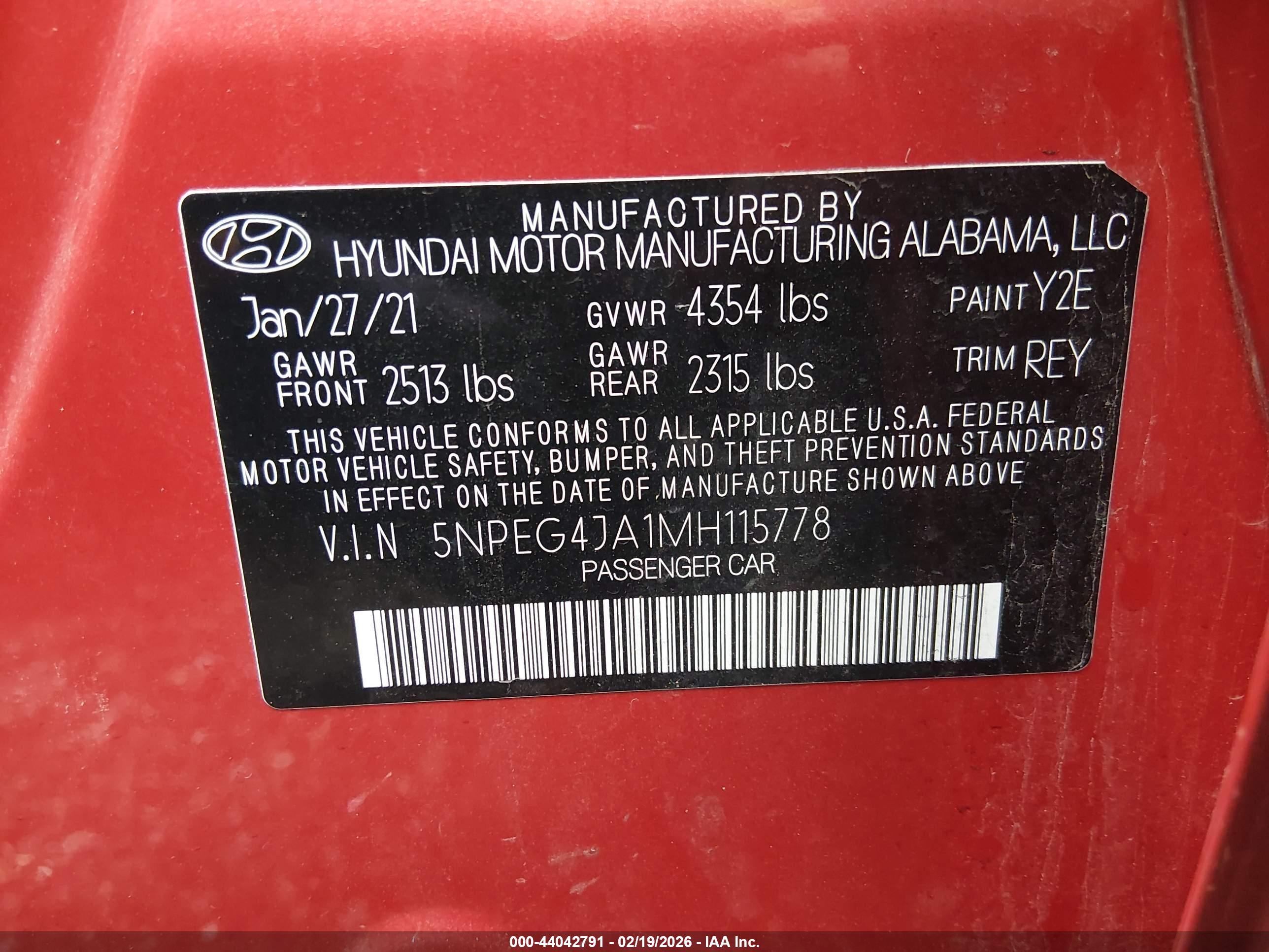 HYUNDAI SONATA image 9