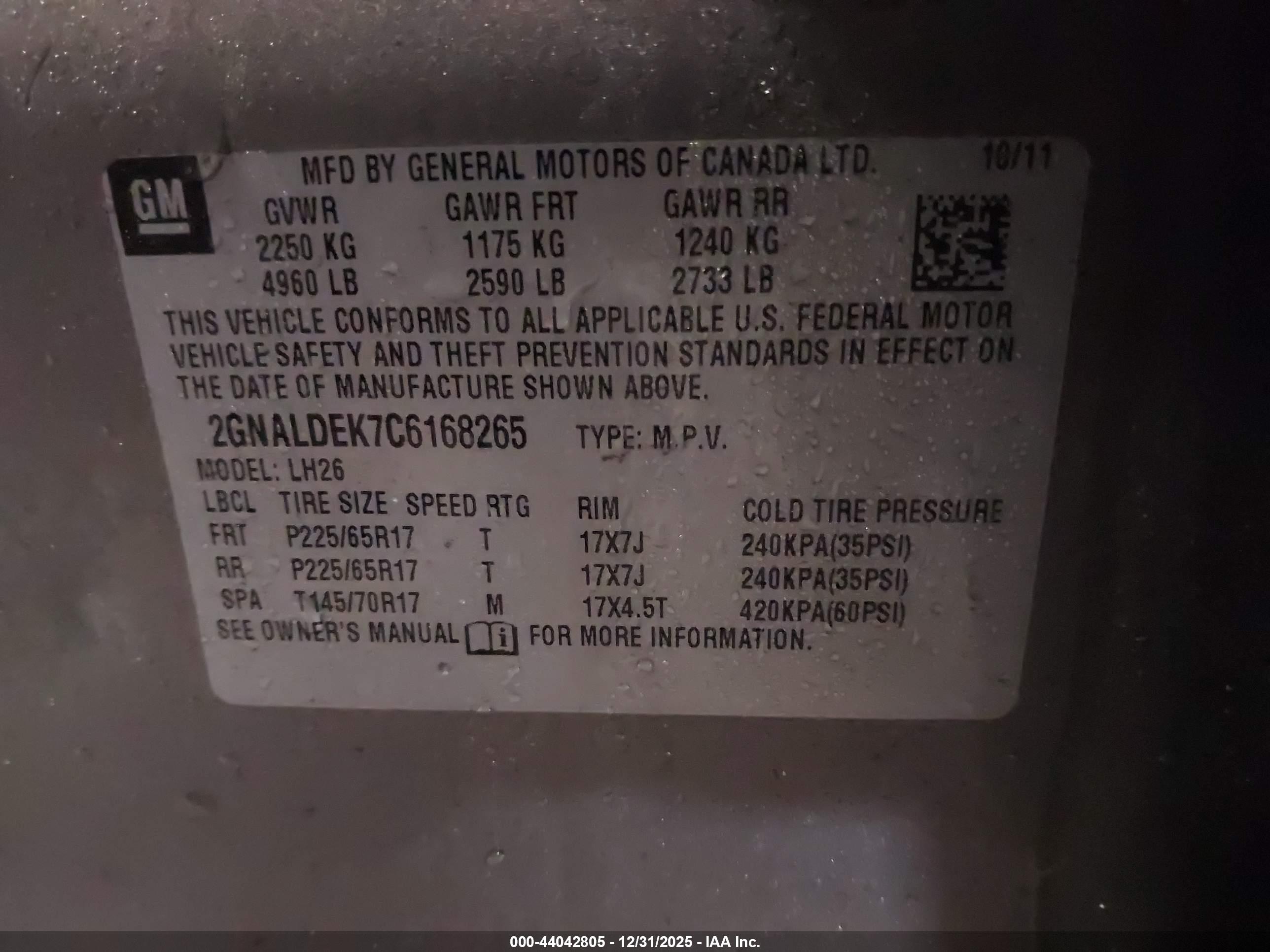 CHEVROLET EQUINOX image 9