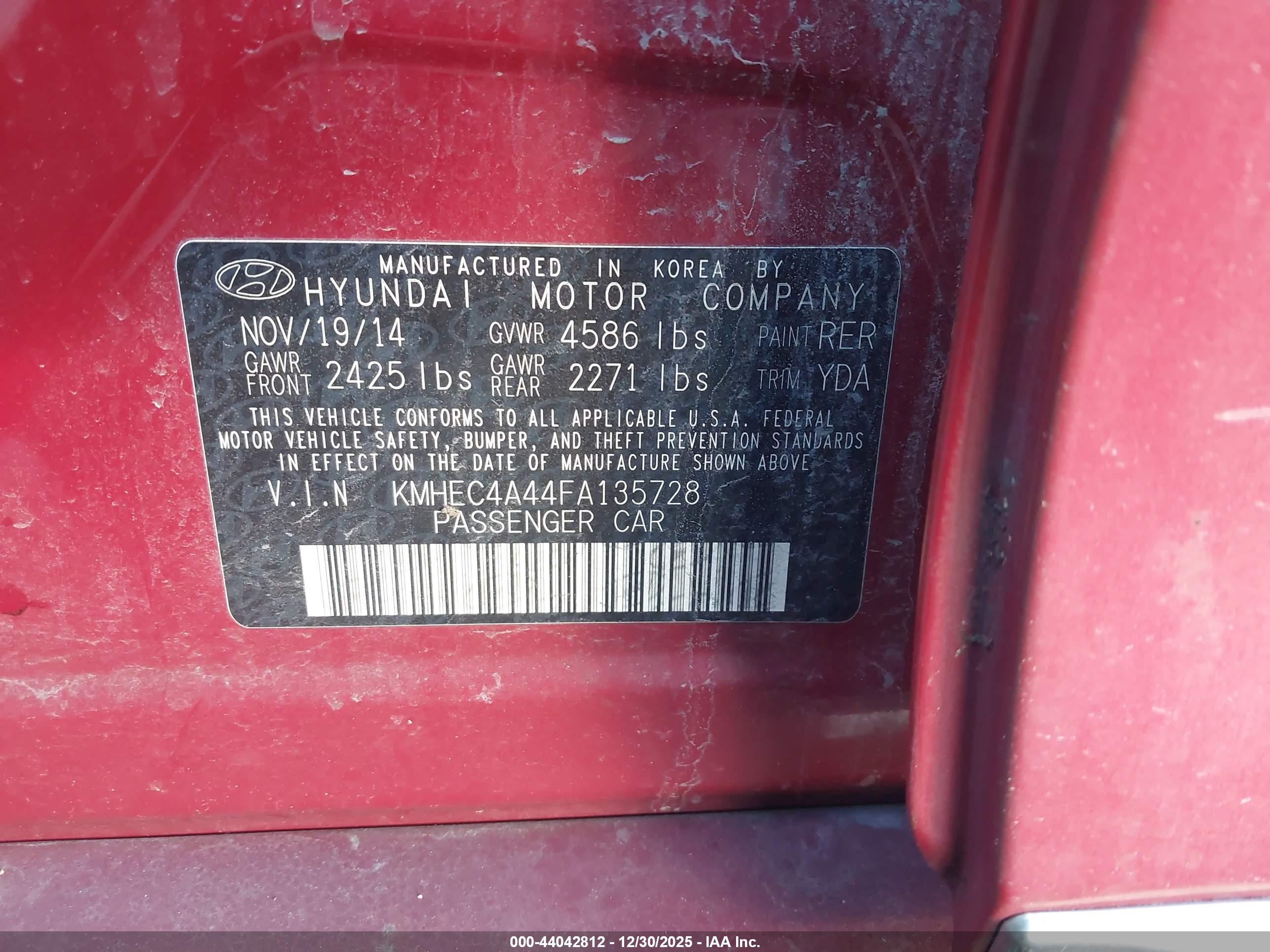 HYUNDAI SONATA image 9