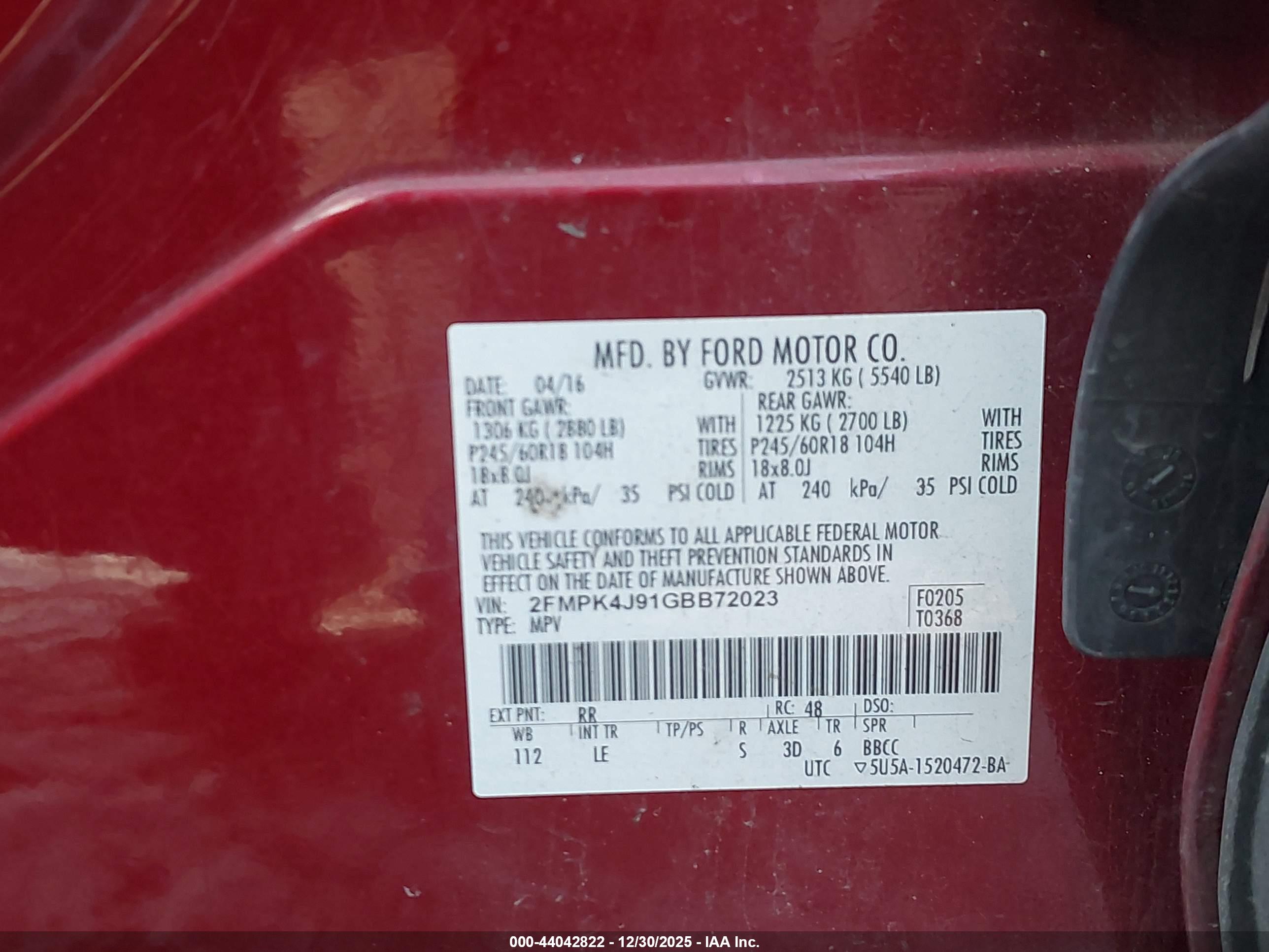 FORD EDGE image 9