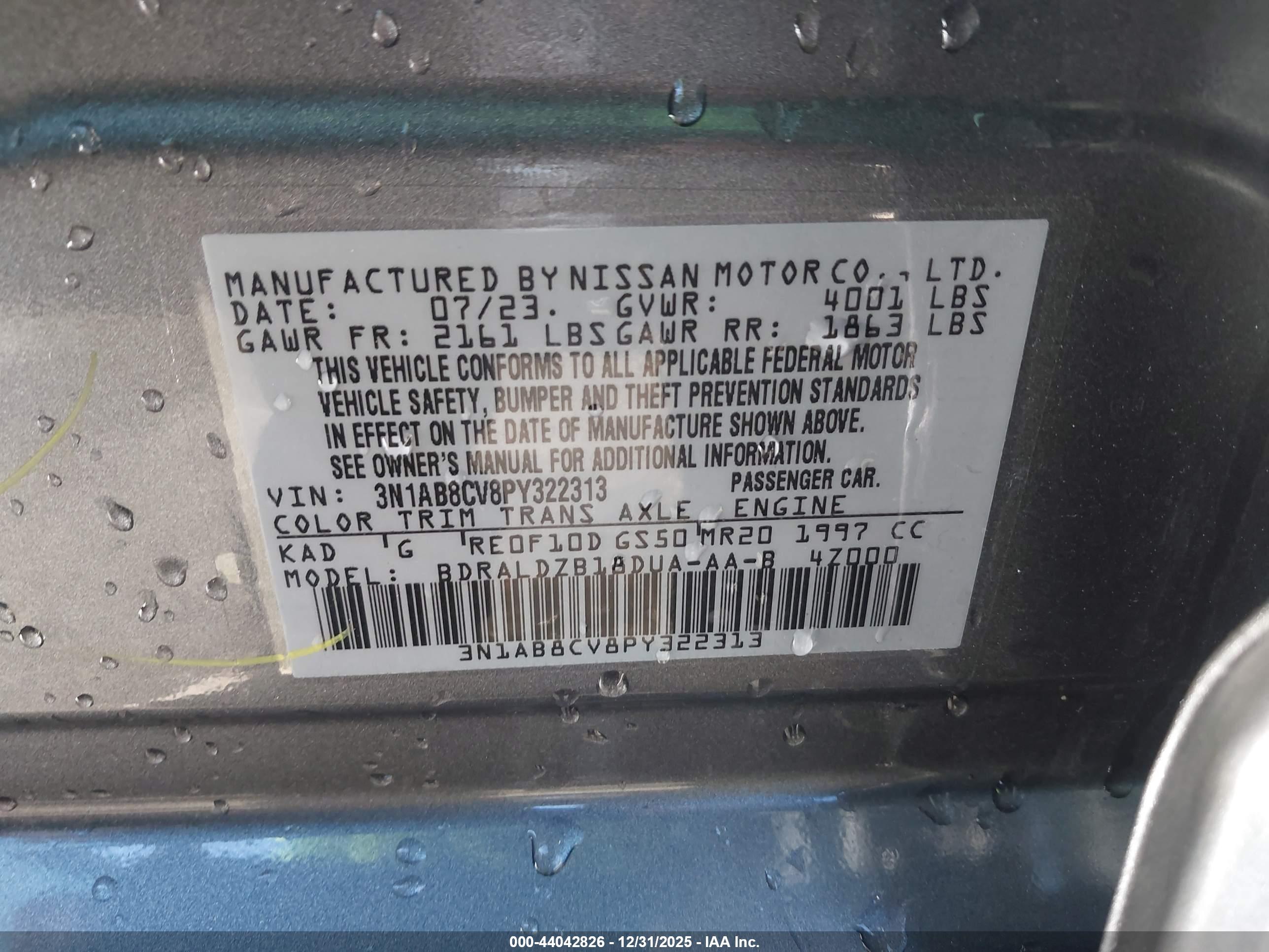NISSAN SENTRA image 9