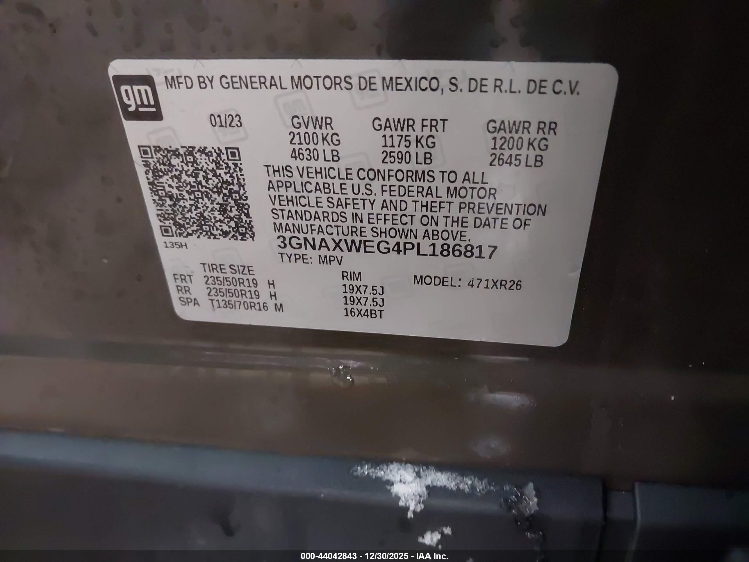 CHEVROLET EQUINOX image 9
