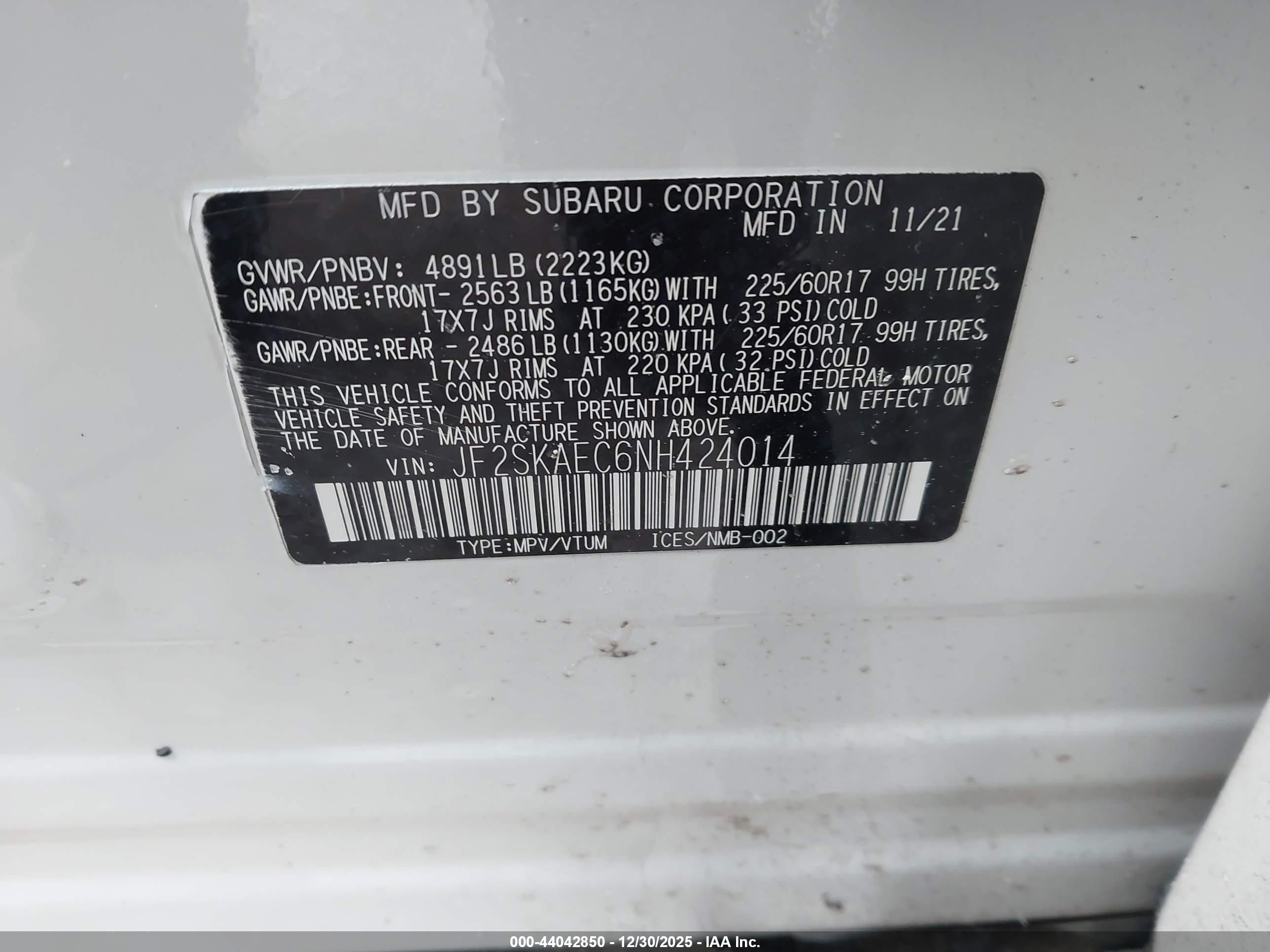 SUBARU FORESTER image 9