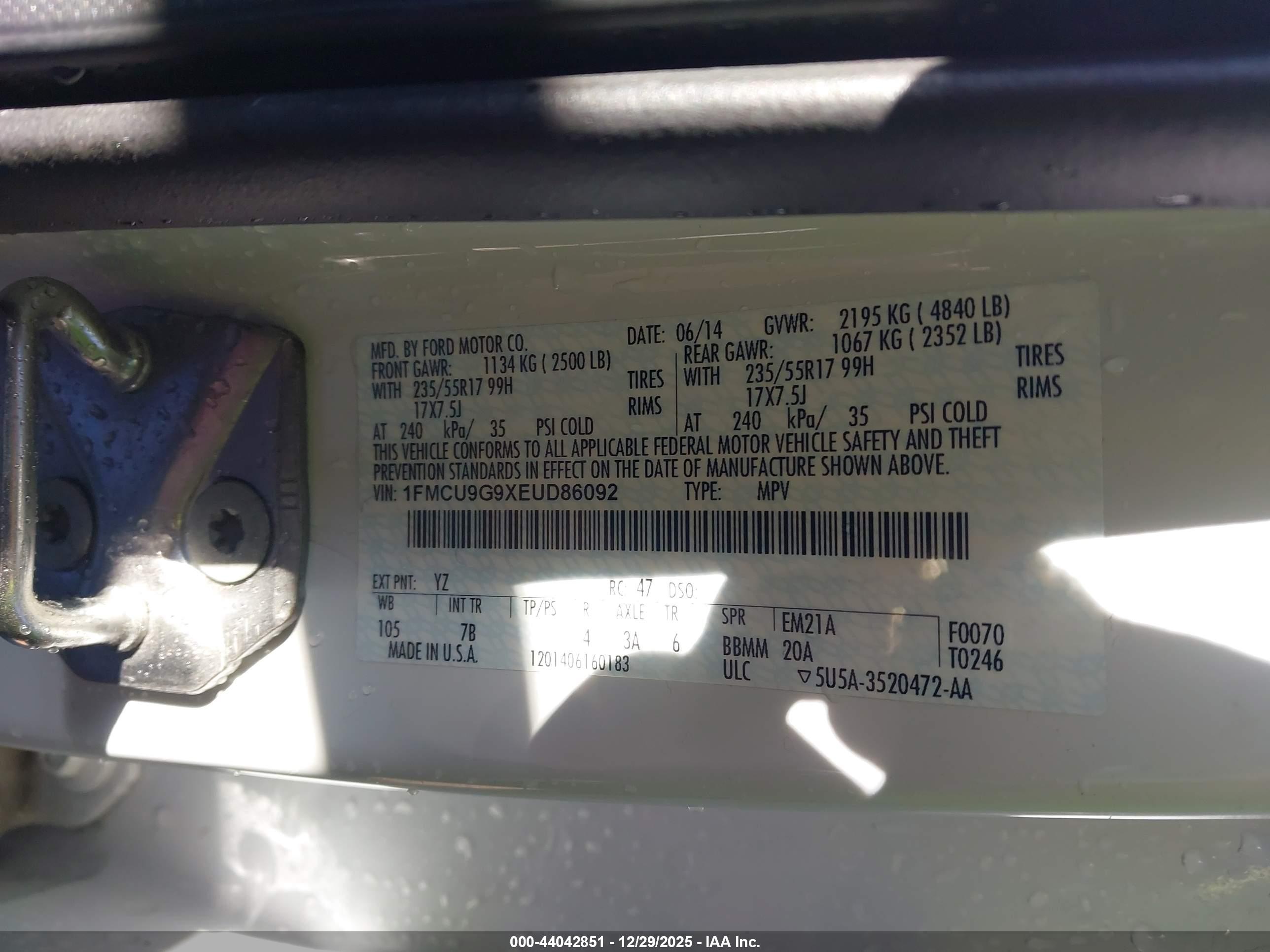 FORD ESCAPE image 9