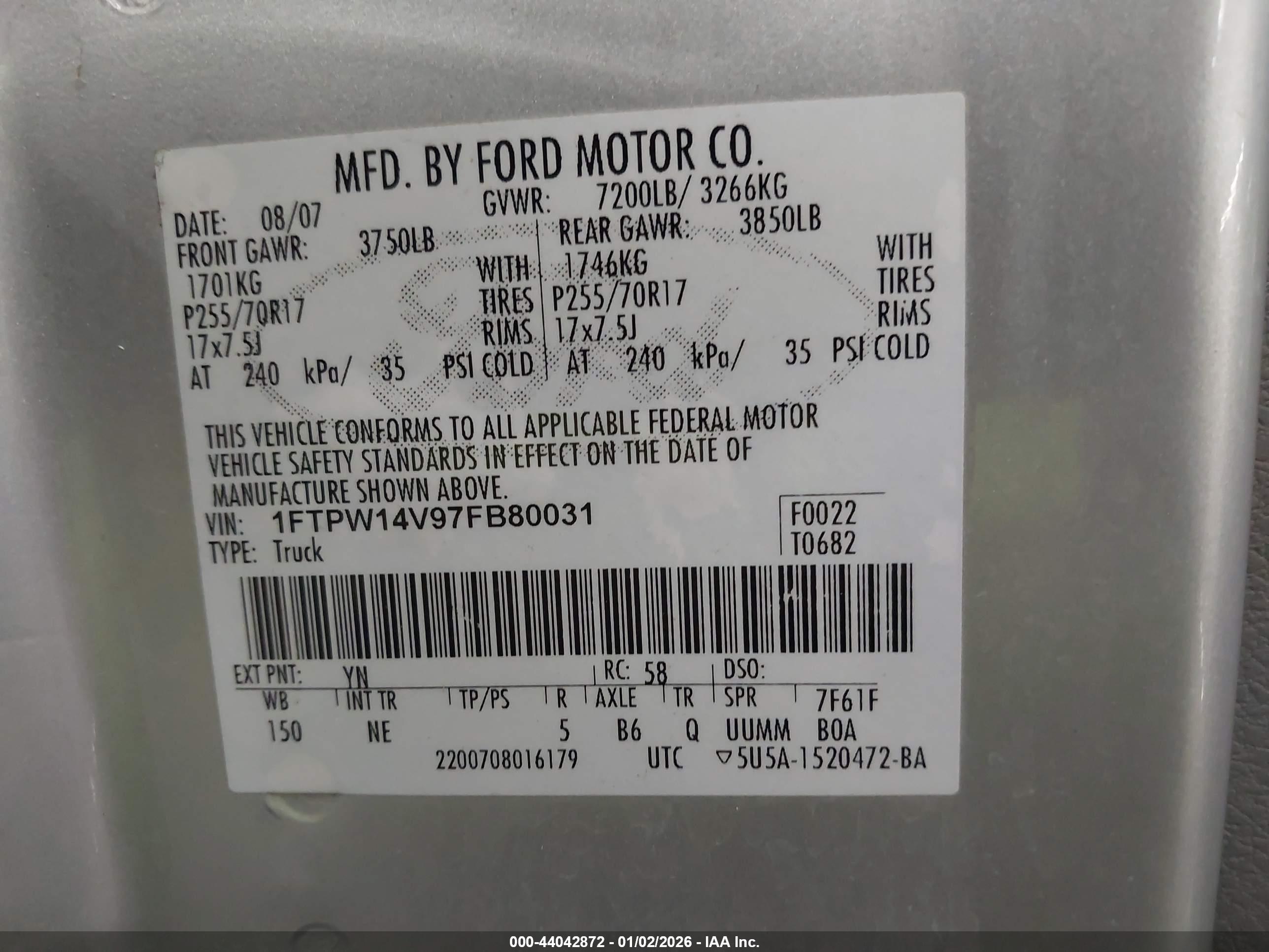 FORD F-150 image 9