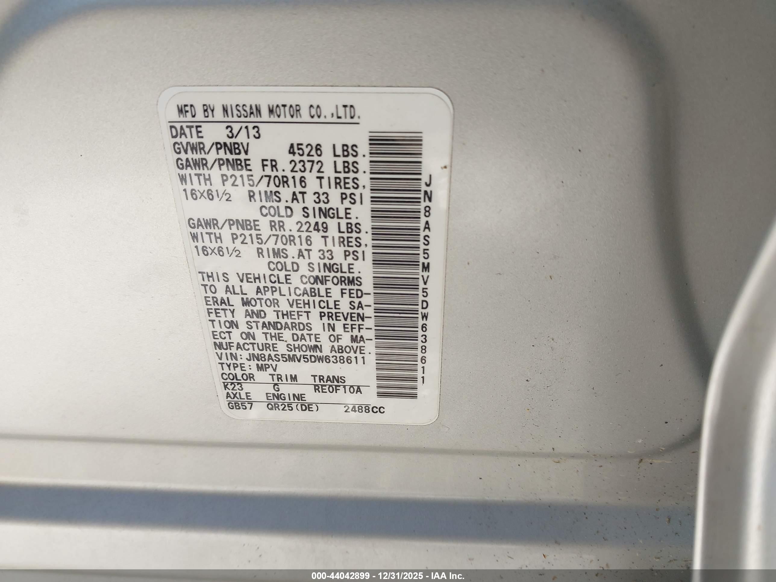 NISSAN ROGUE image 9