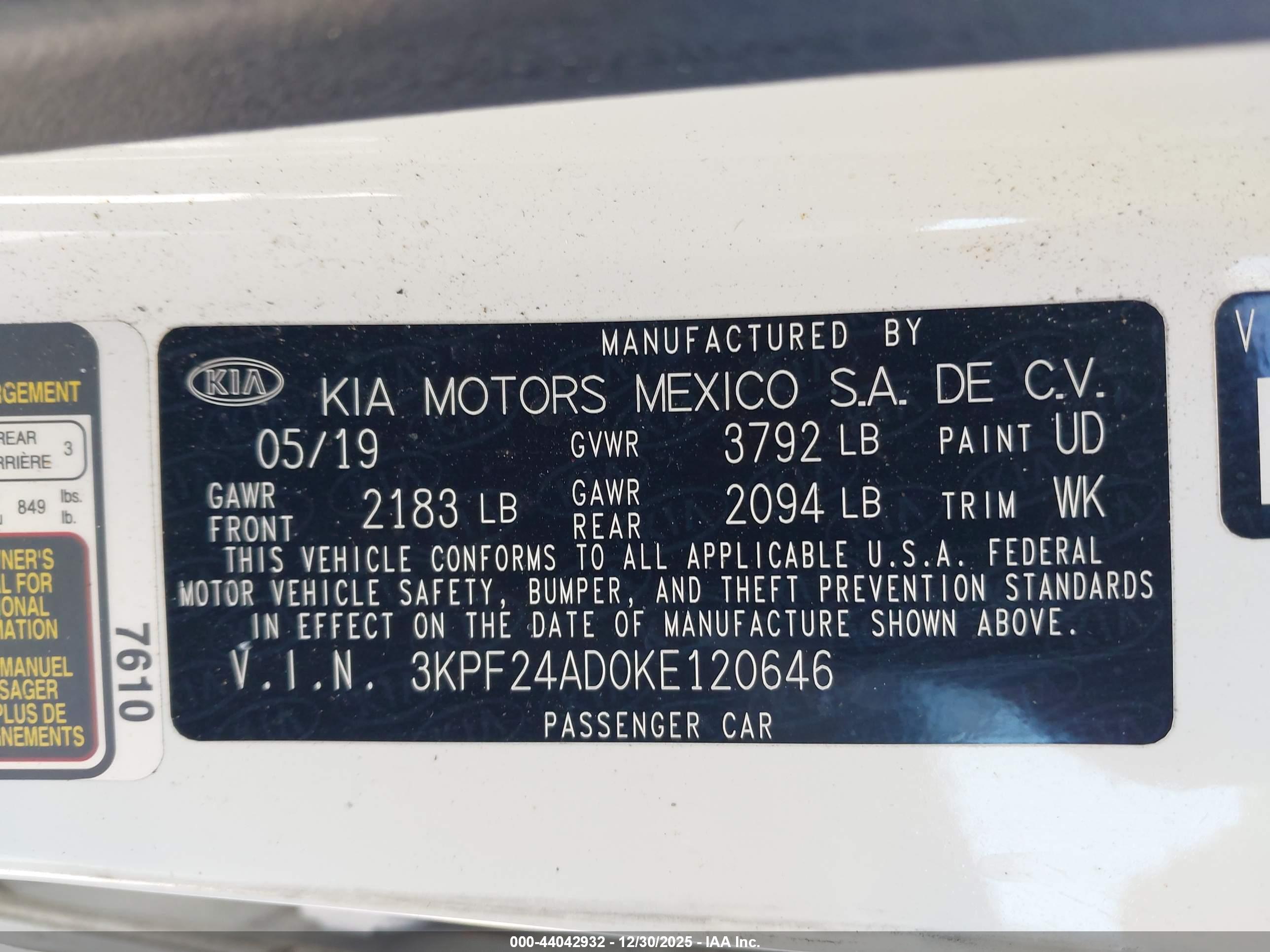 KIA FORTE image 9