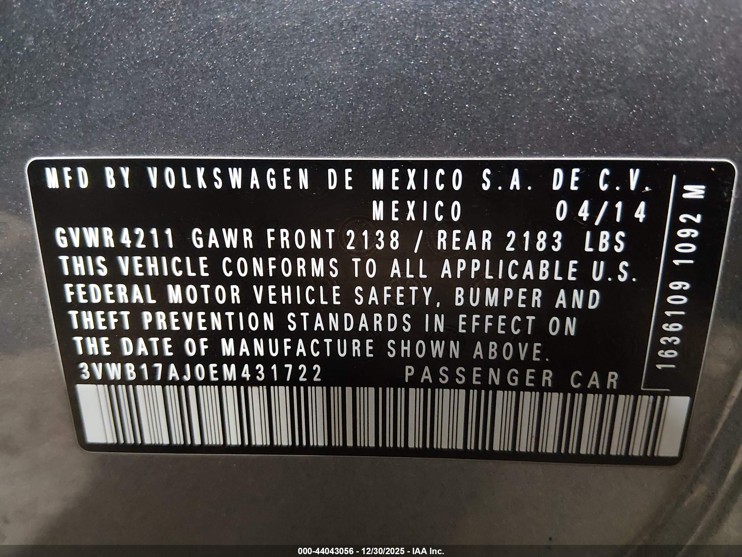 VOLKSWAGEN JETTA image 9