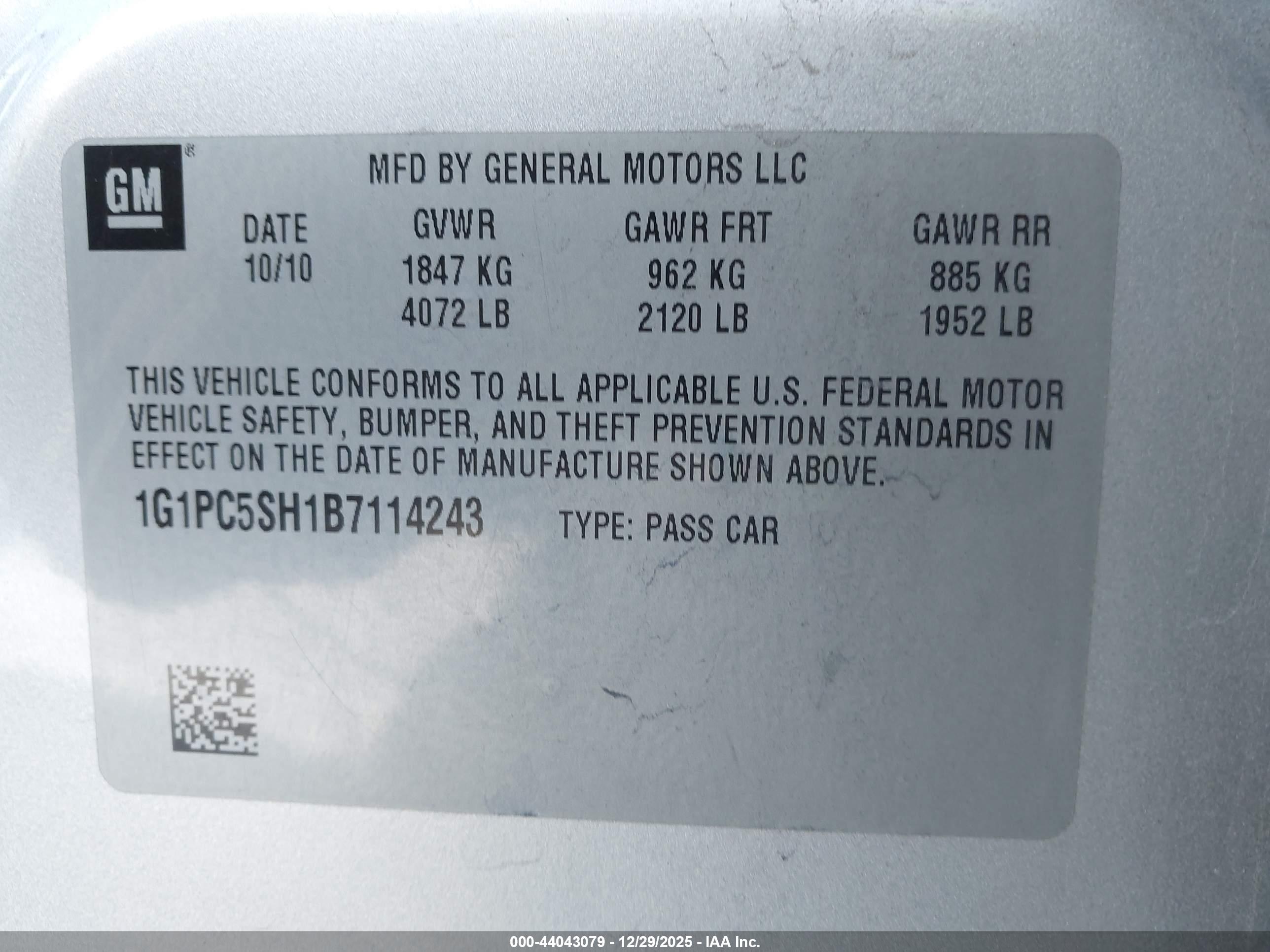 CHEVROLET CRUZE image 9