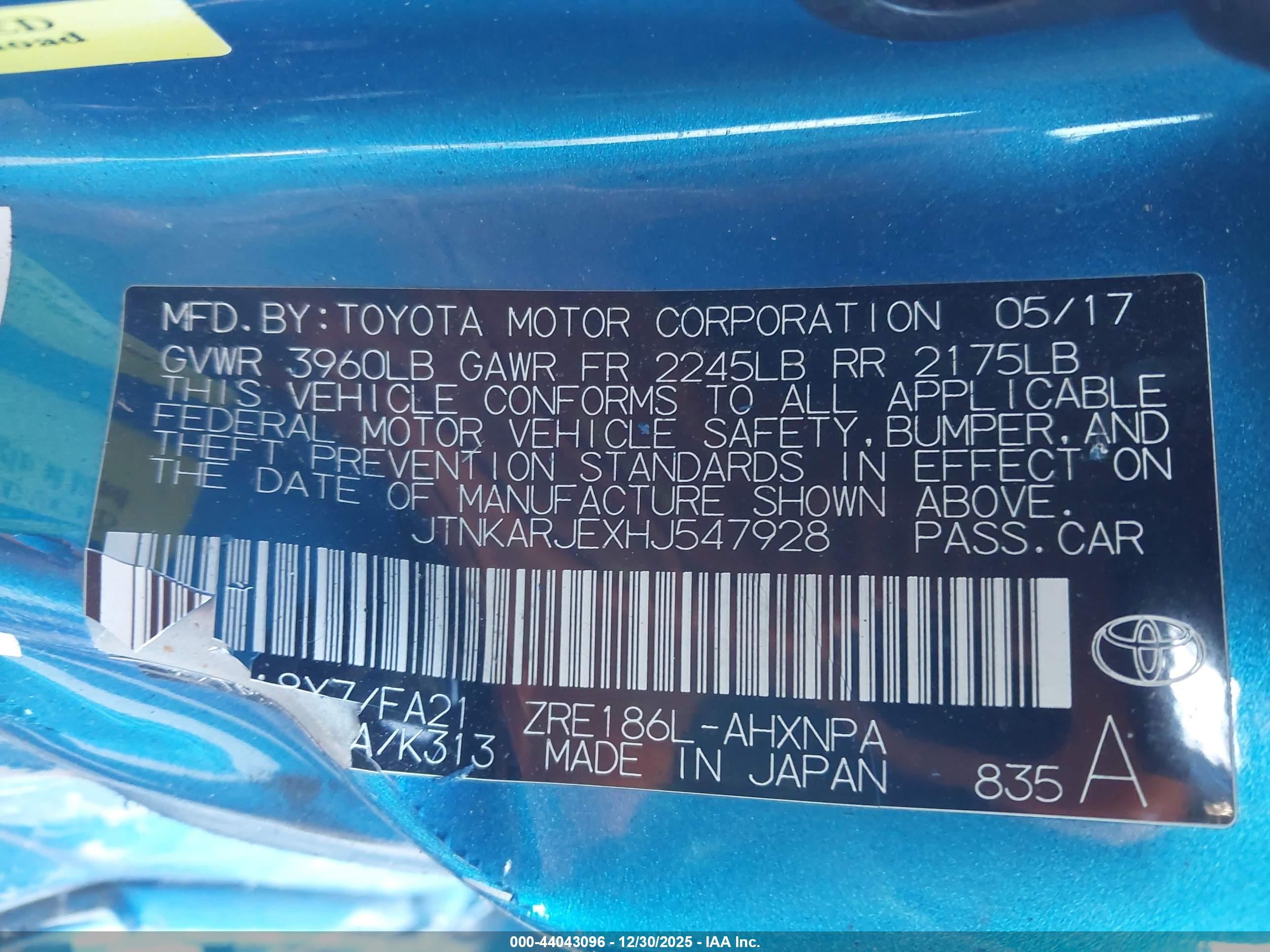 TOYOTA COROLLA image 9