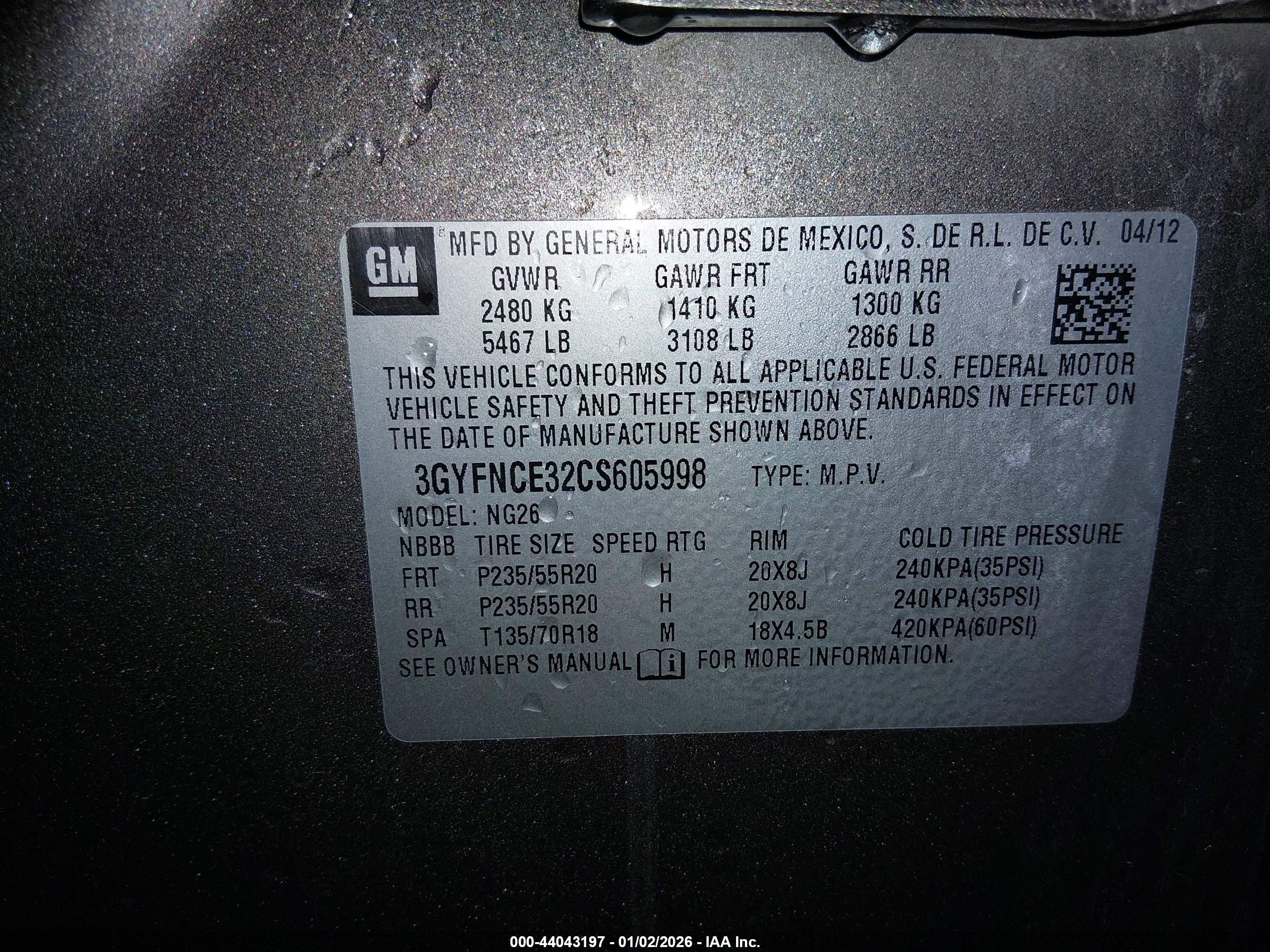 CADILLAC SRX image 9