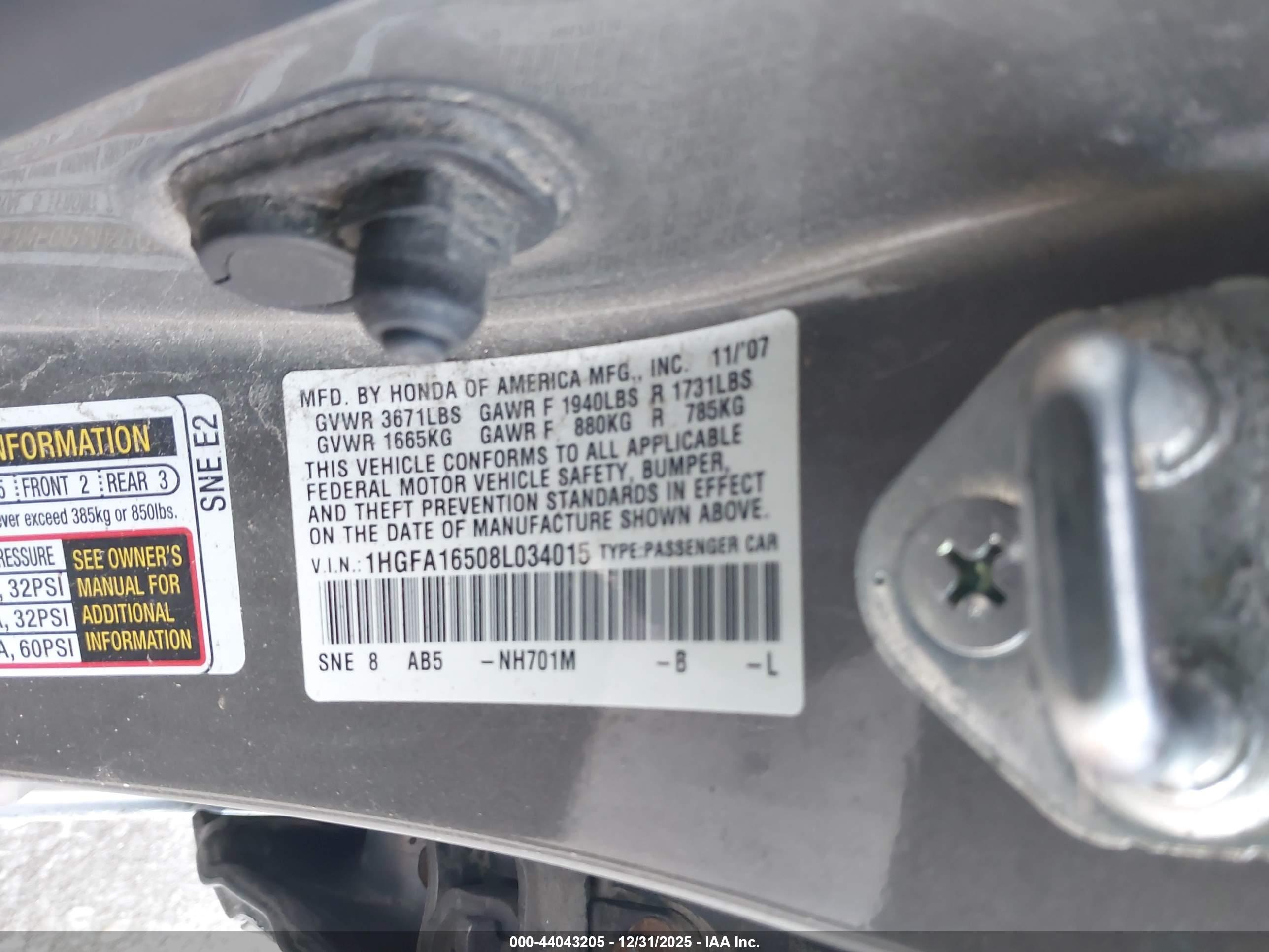 HONDA CIVIC image 9