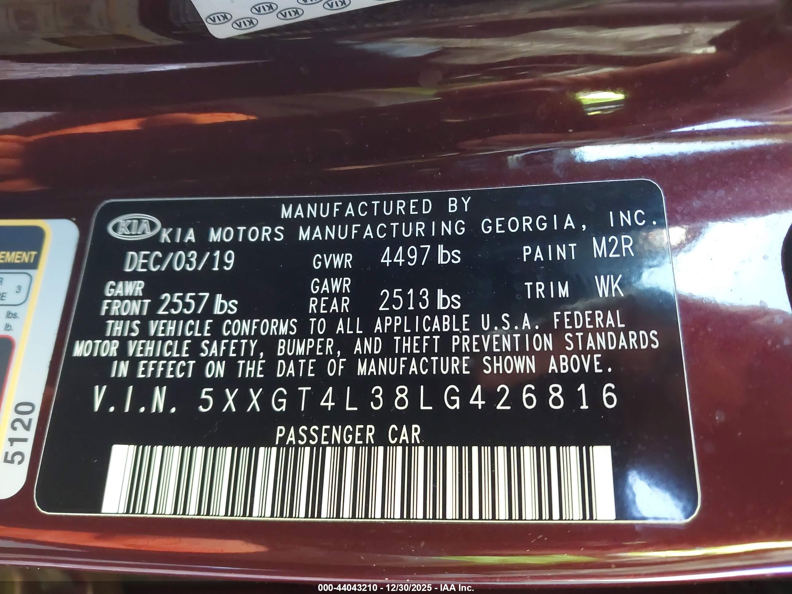 KIA OPTIMA image 9