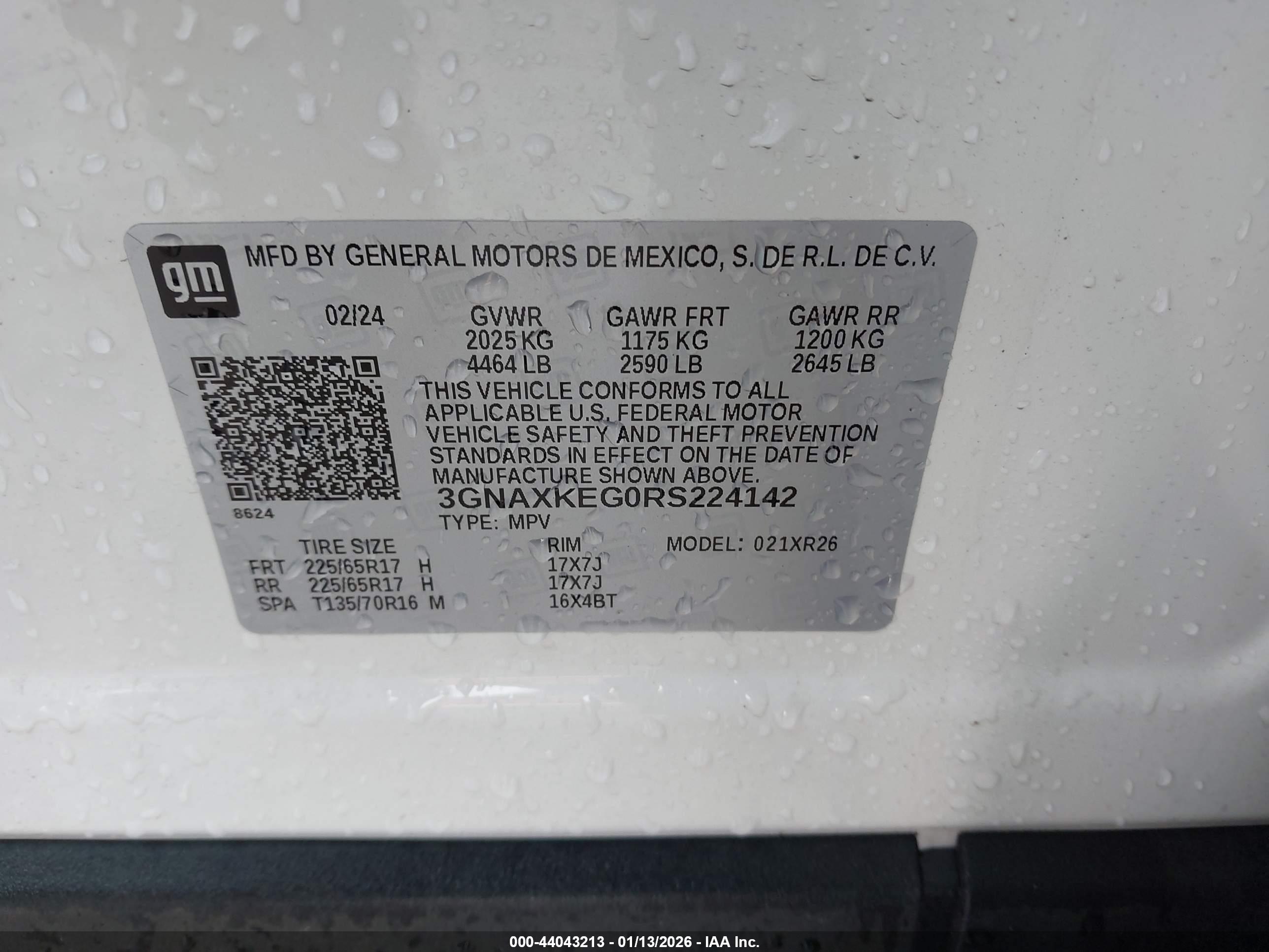 CHEVROLET EQUINOX image 9