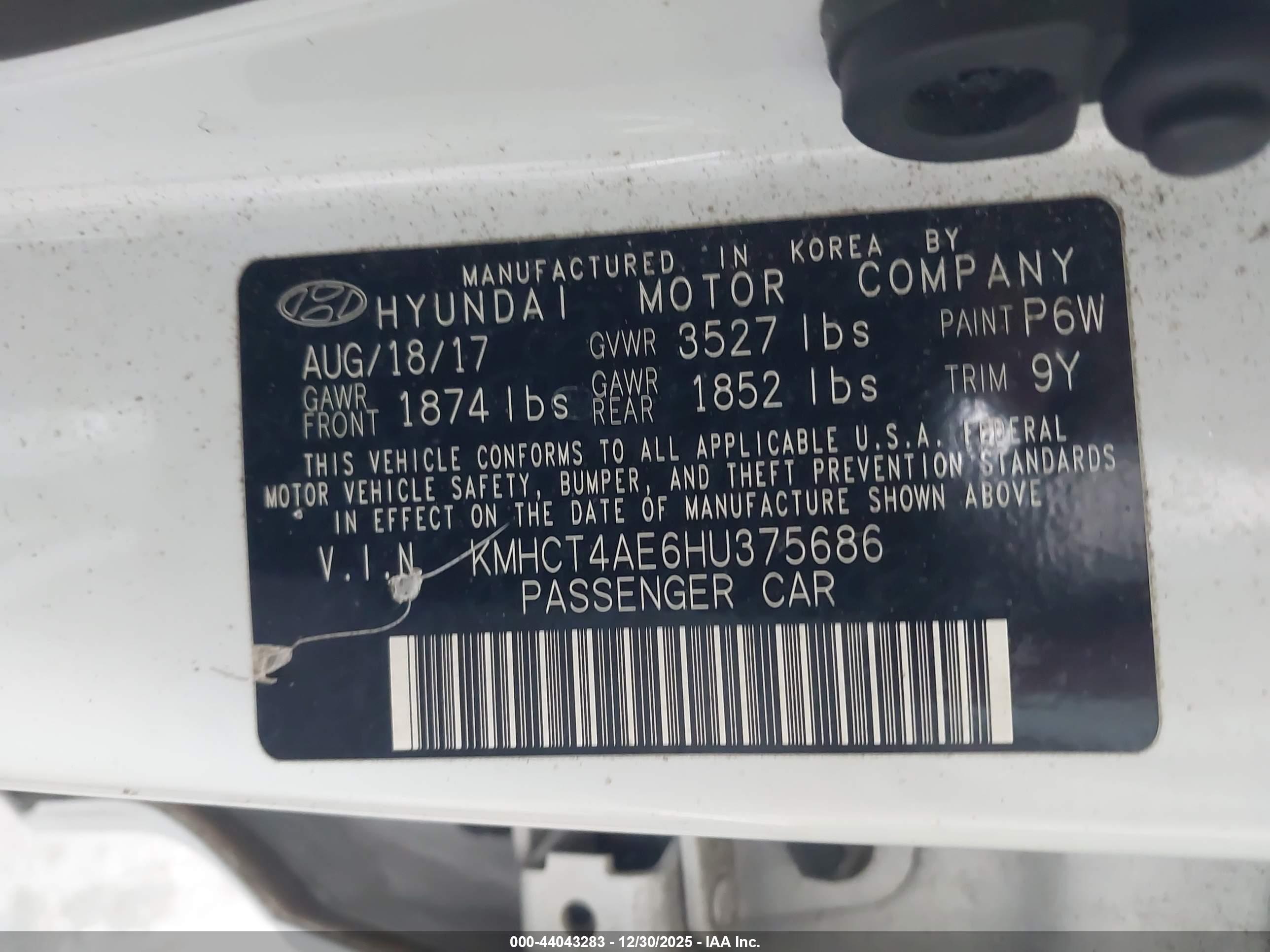 HYUNDAI ACCENT image 9