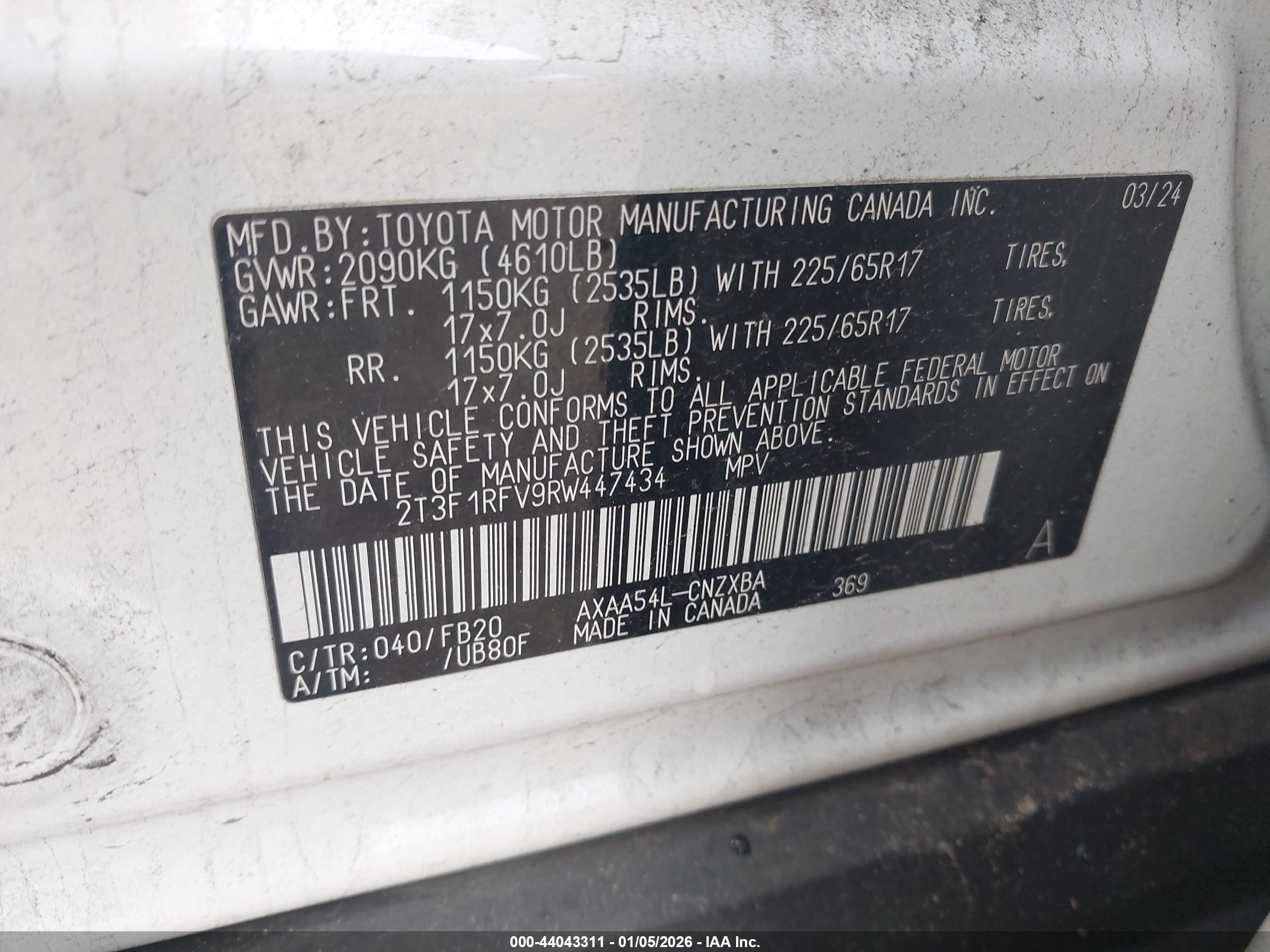 TOYOTA RAV4 image 9