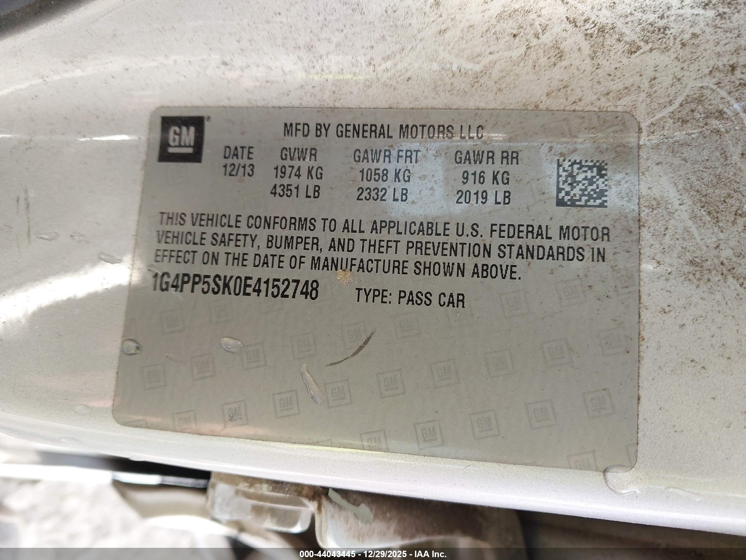 BUICK VERANO image 9