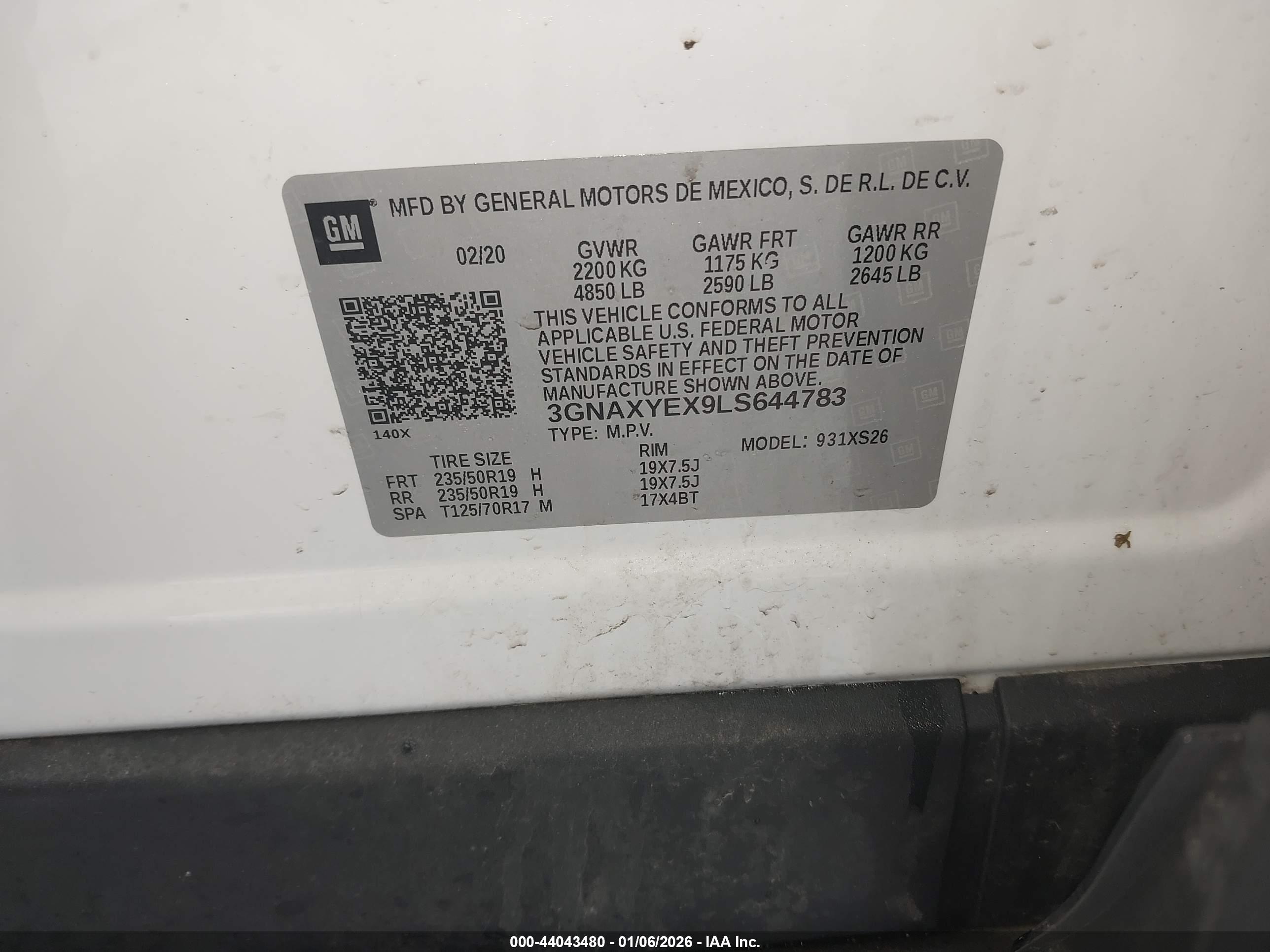 CHEVROLET EQUINOX image 9