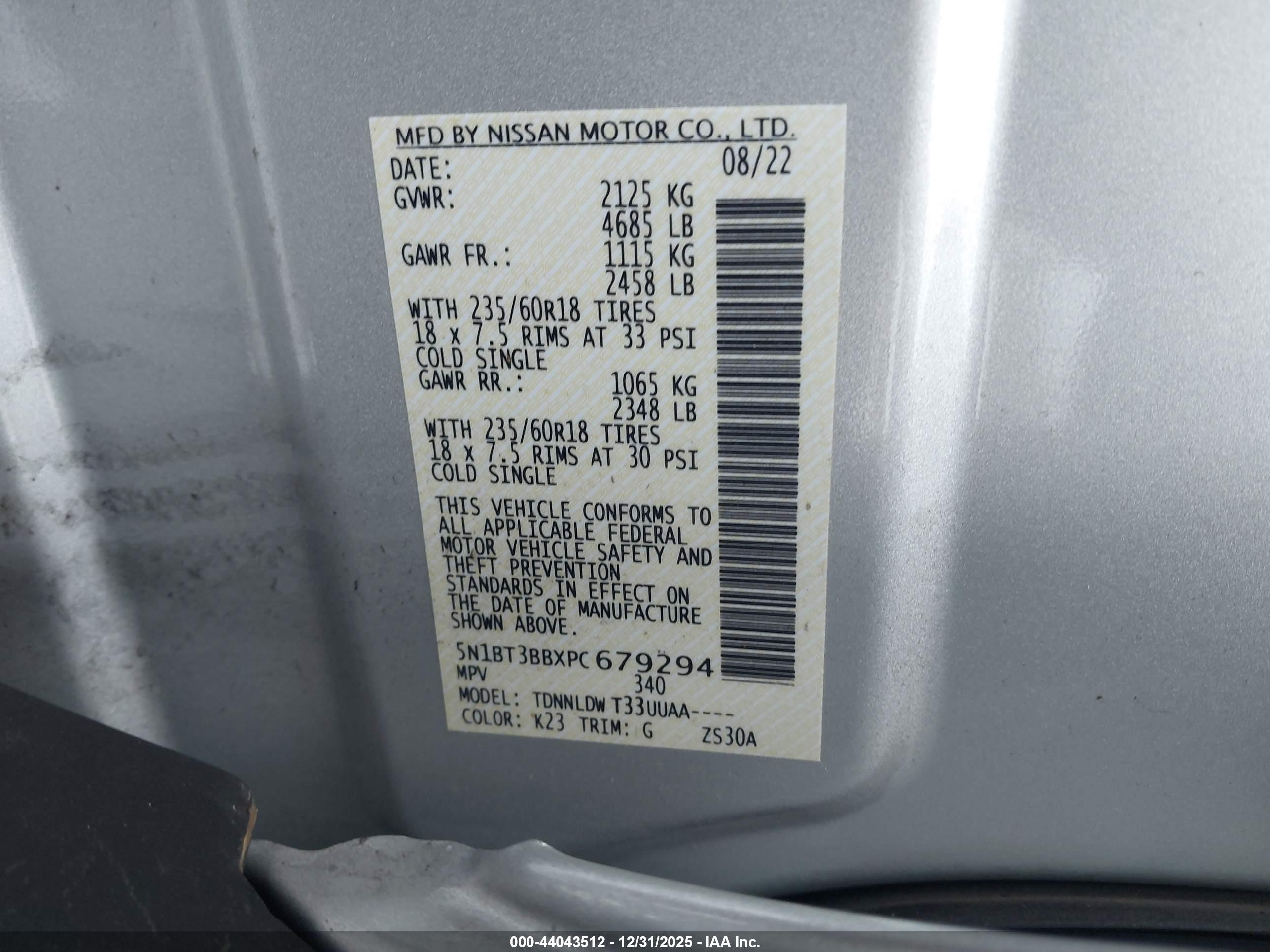 NISSAN ROGUE image 9