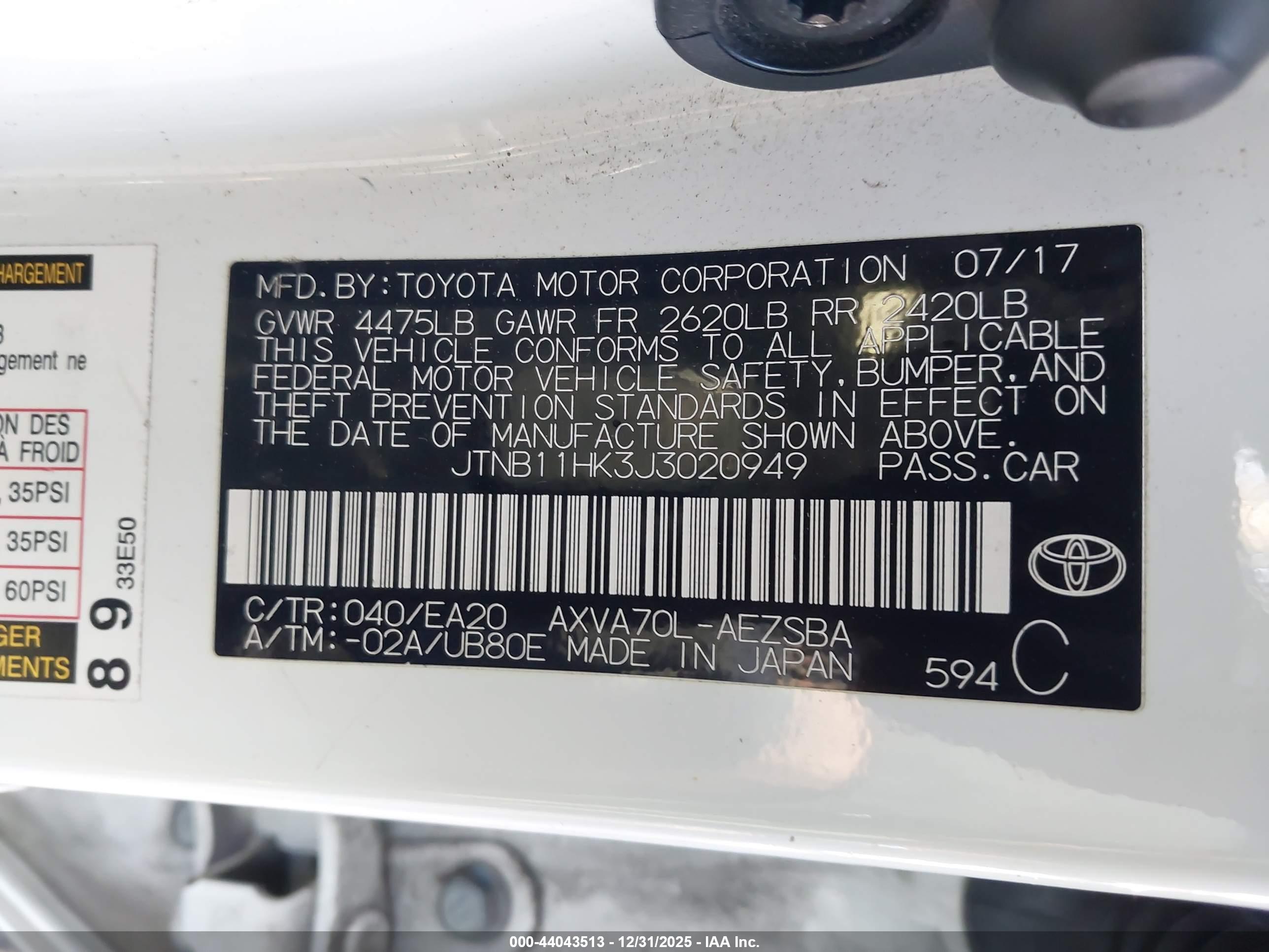 TOYOTA CAMRY image 9