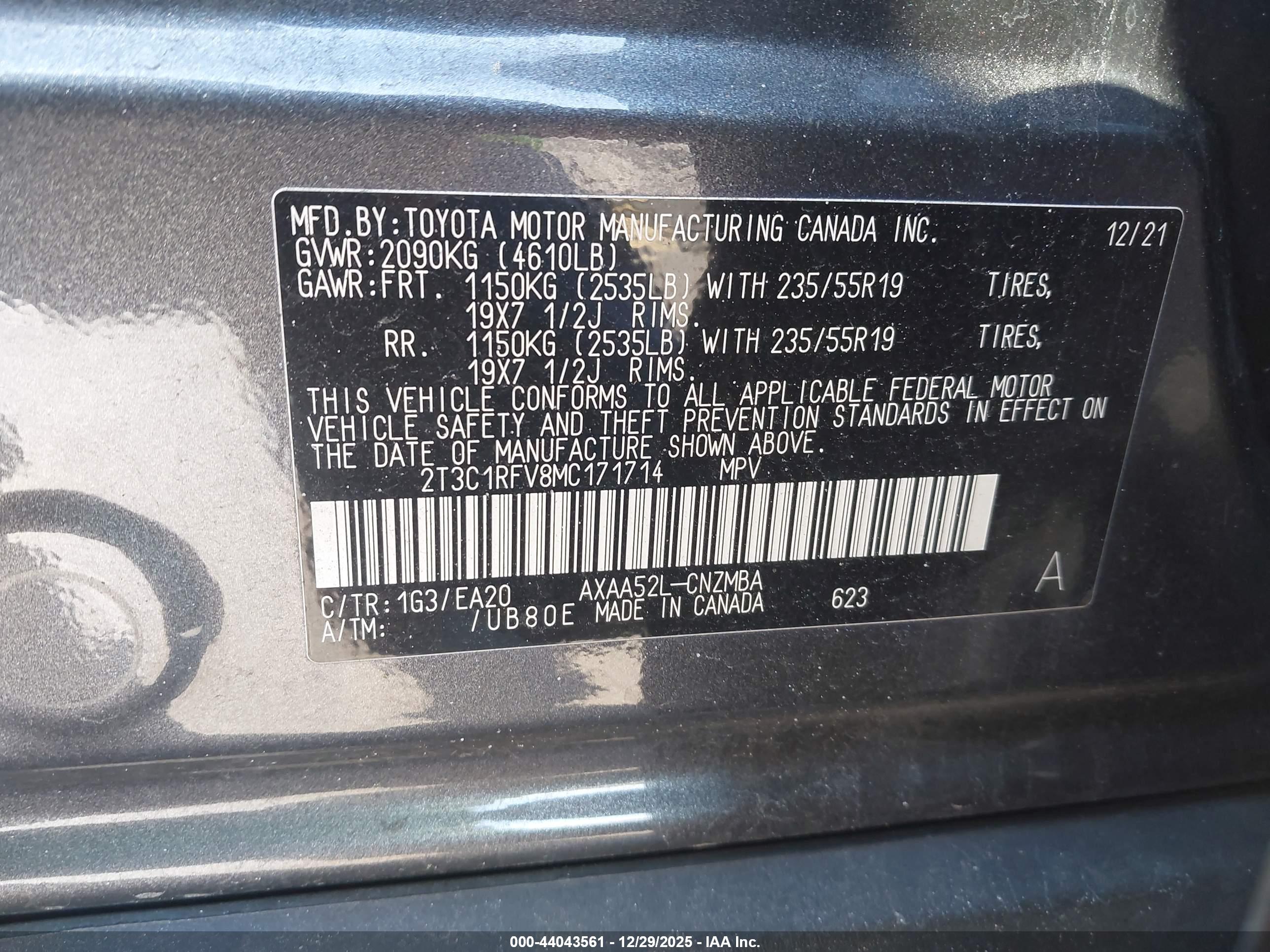 TOYOTA RAV4 image 9