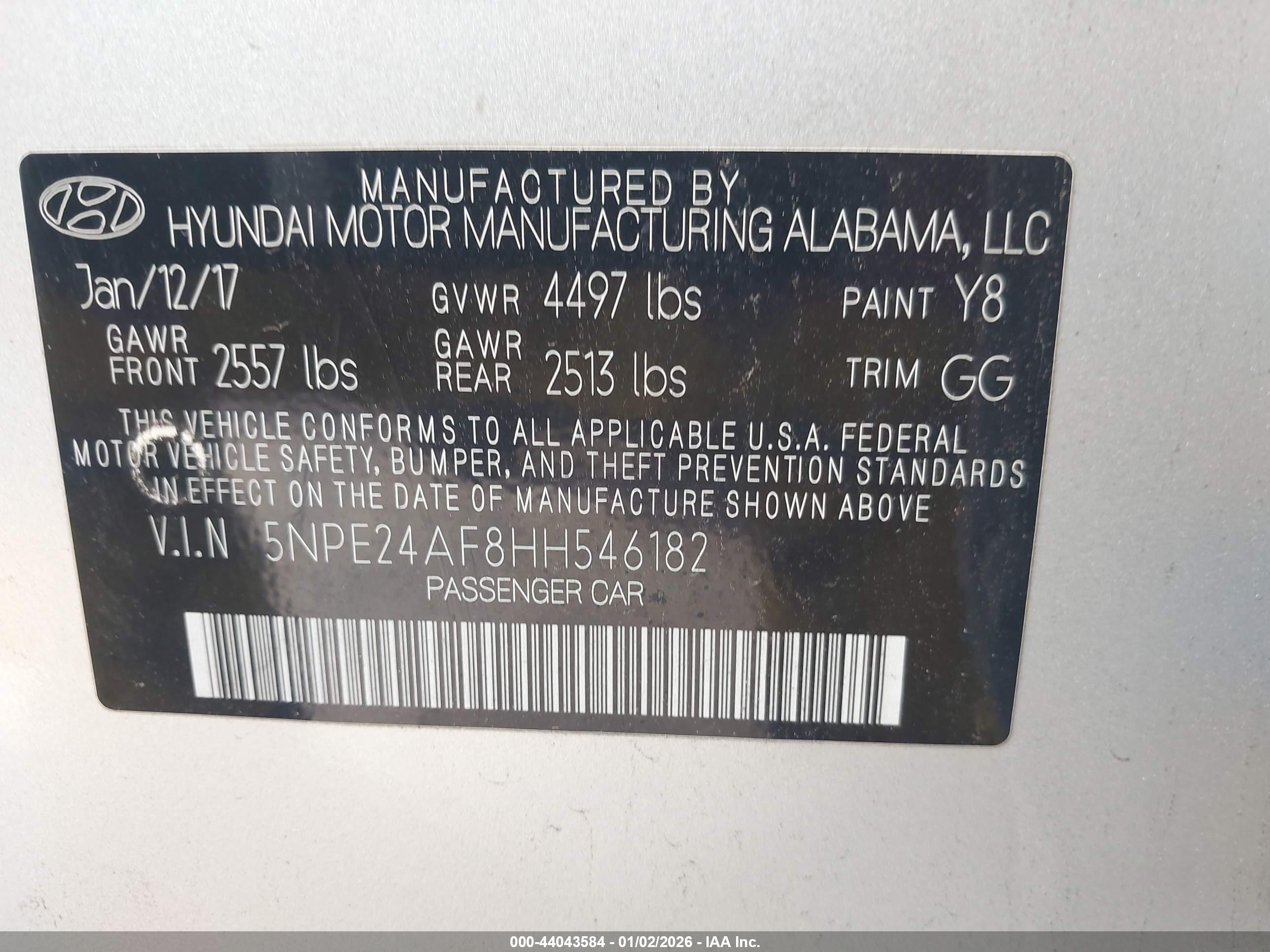 HYUNDAI SONATA image 9