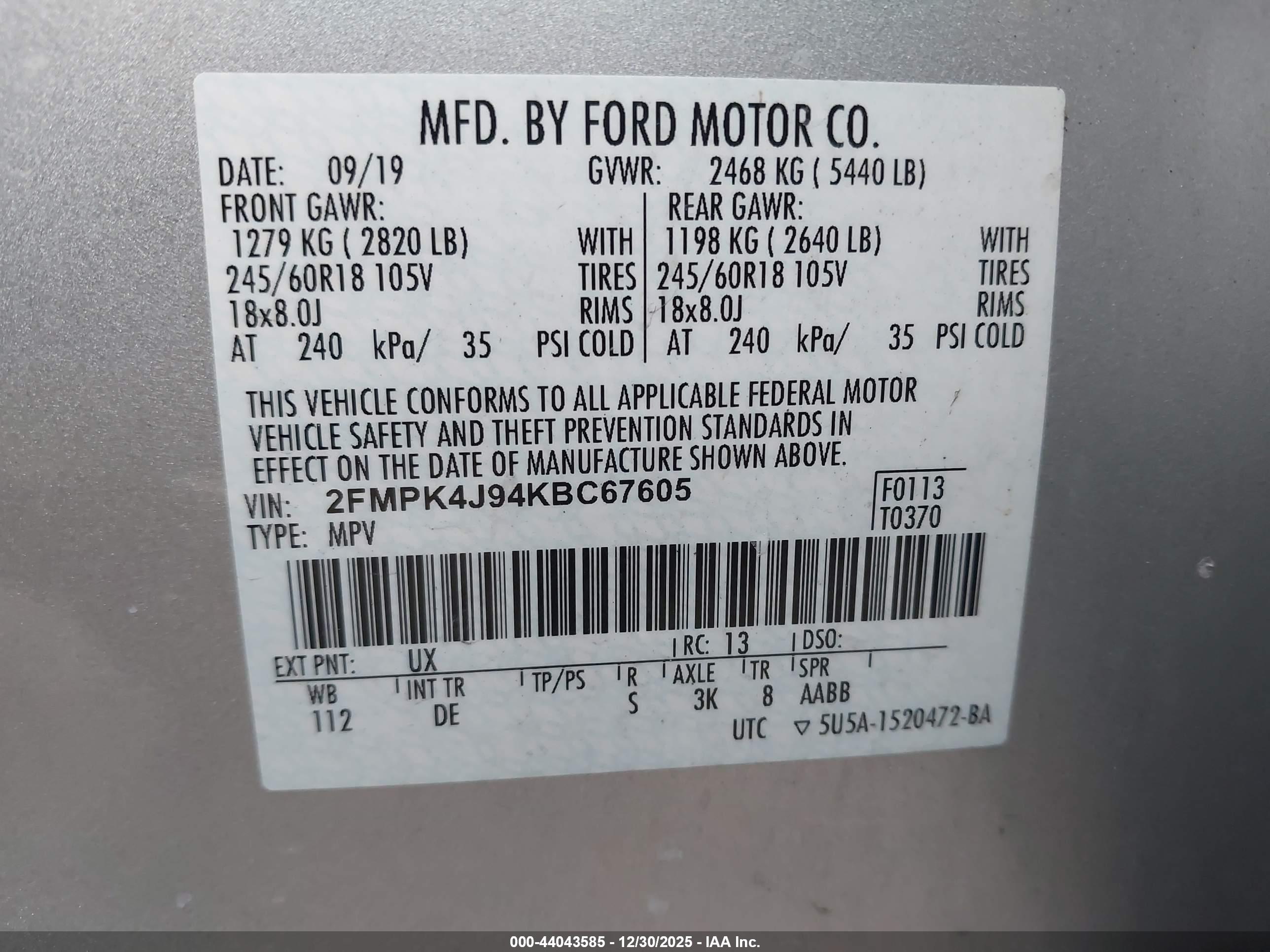 FORD EDGE image 9