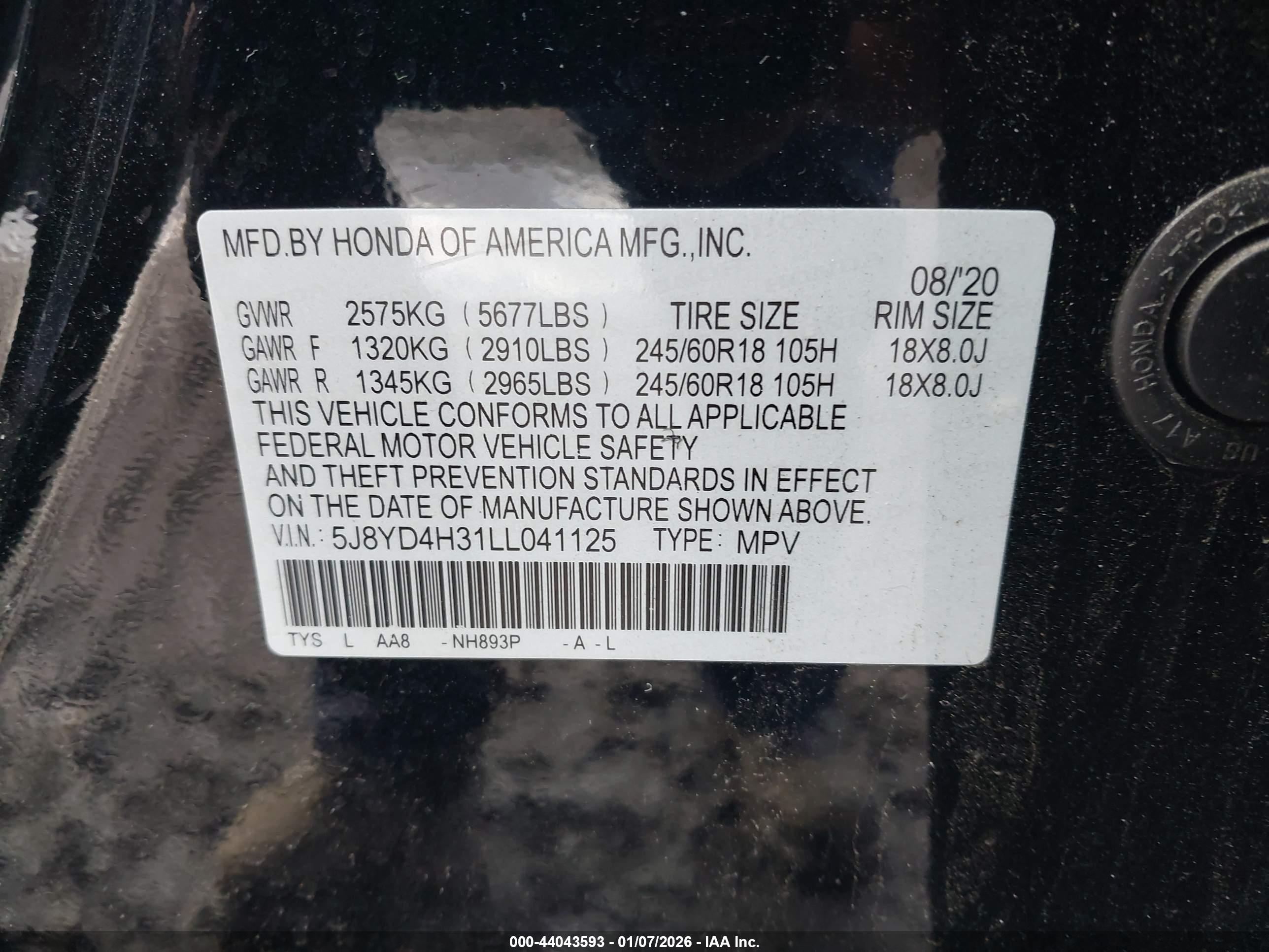 ACURA MDX image 9