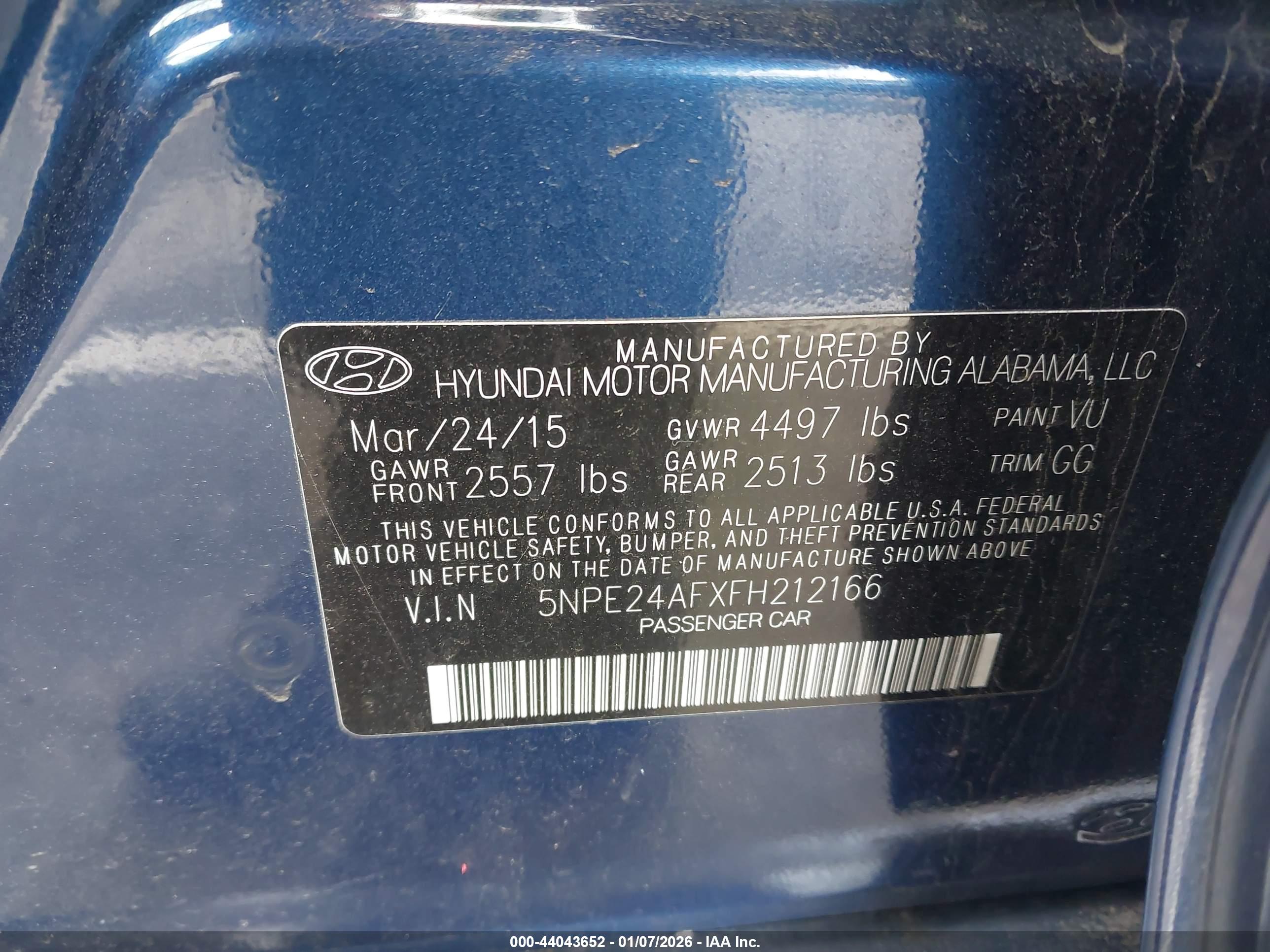 HYUNDAI SONATA image 9