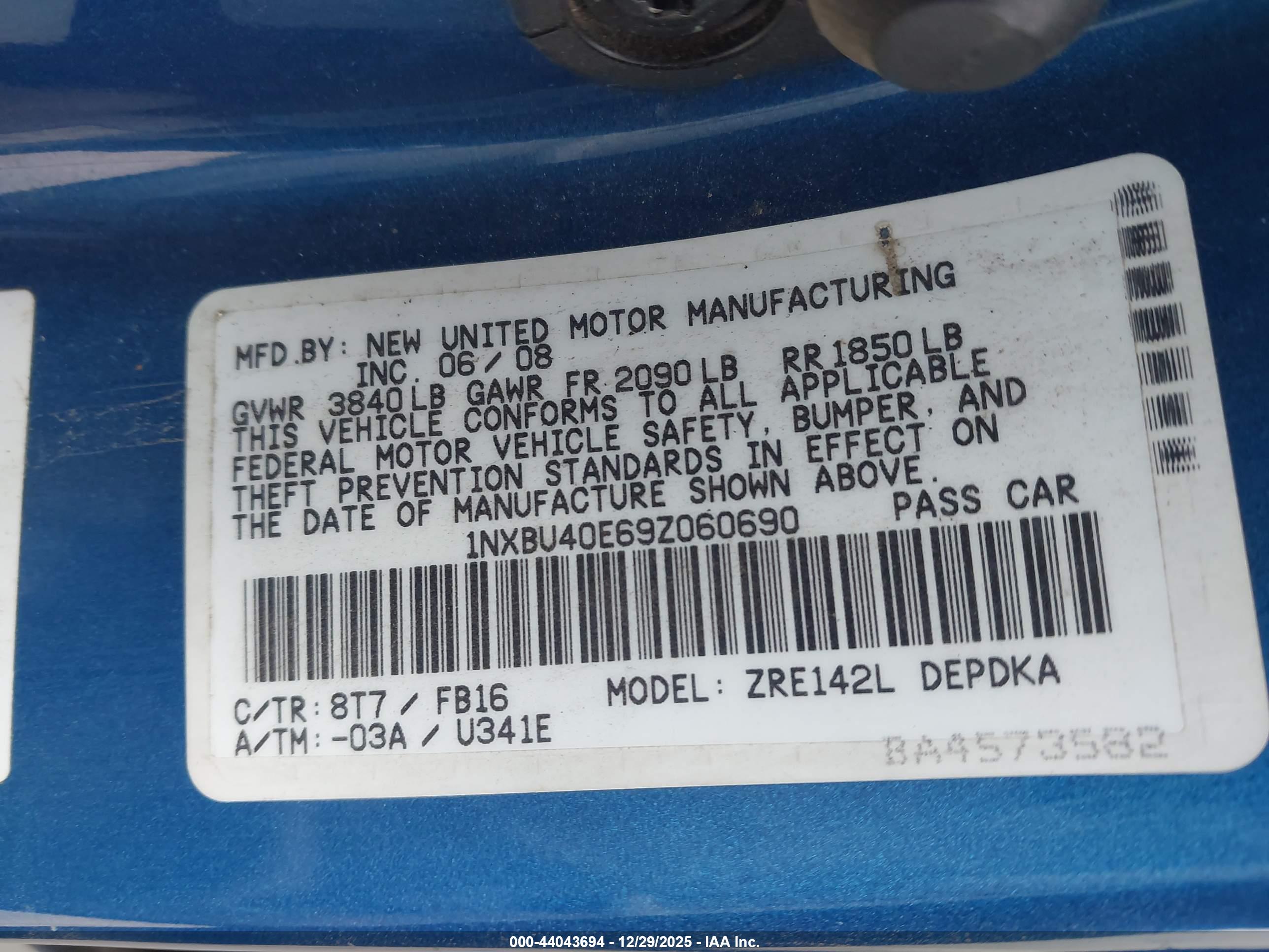 TOYOTA COROLLA image 9