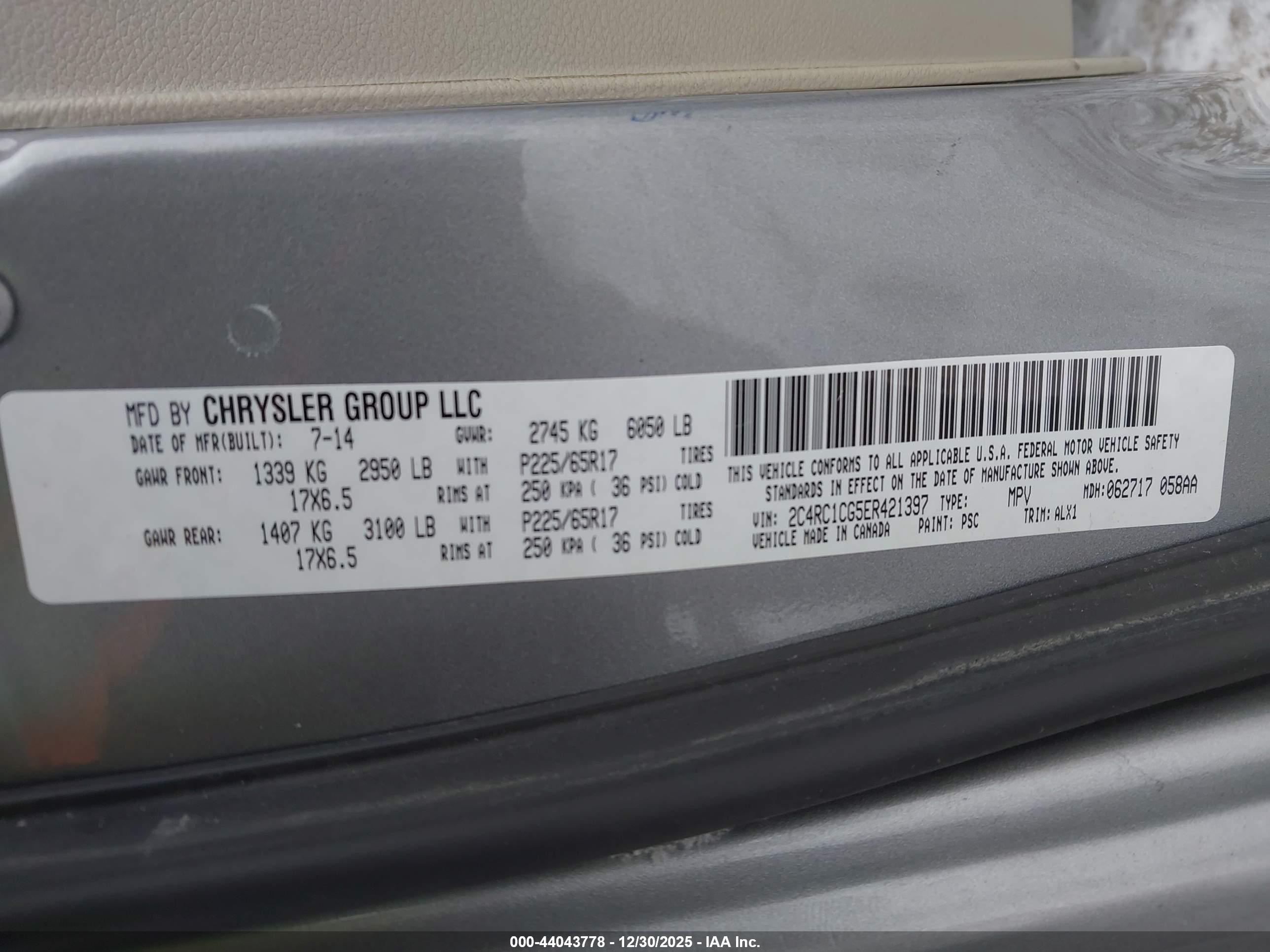 CHRYSLER TOWN image 9