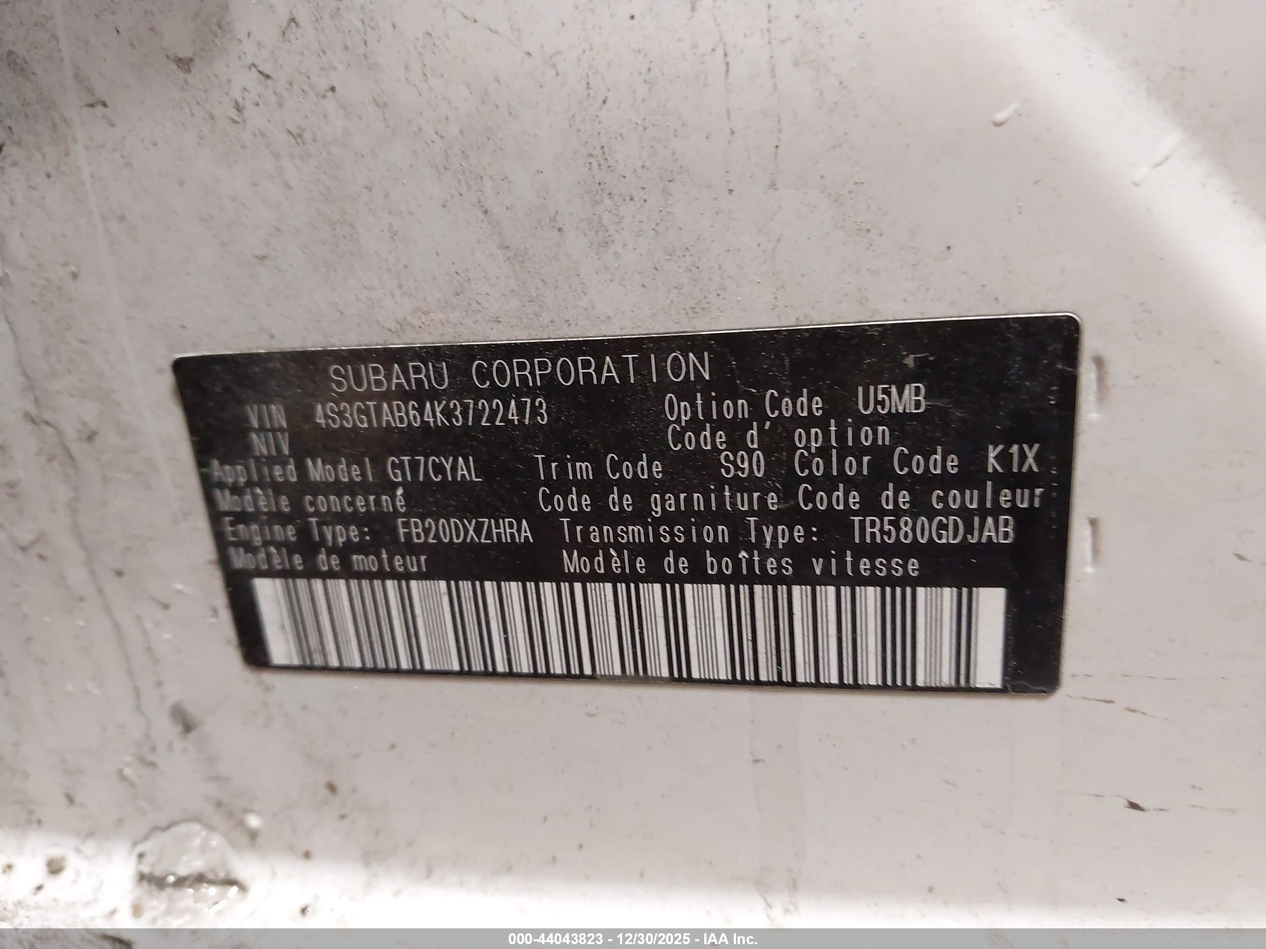 SUBARU IMPREZA image 9