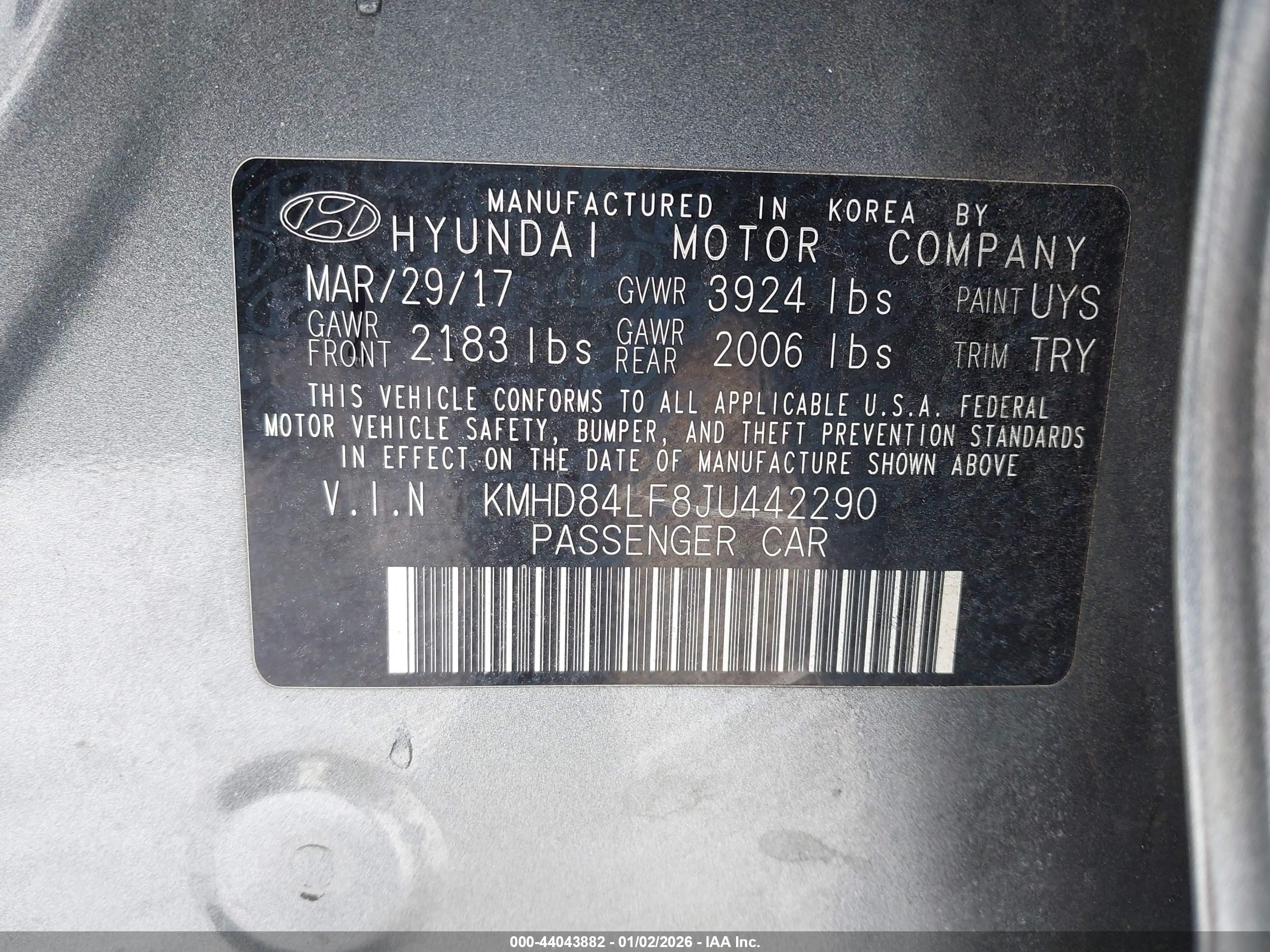 HYUNDAI ELANTRA image 9