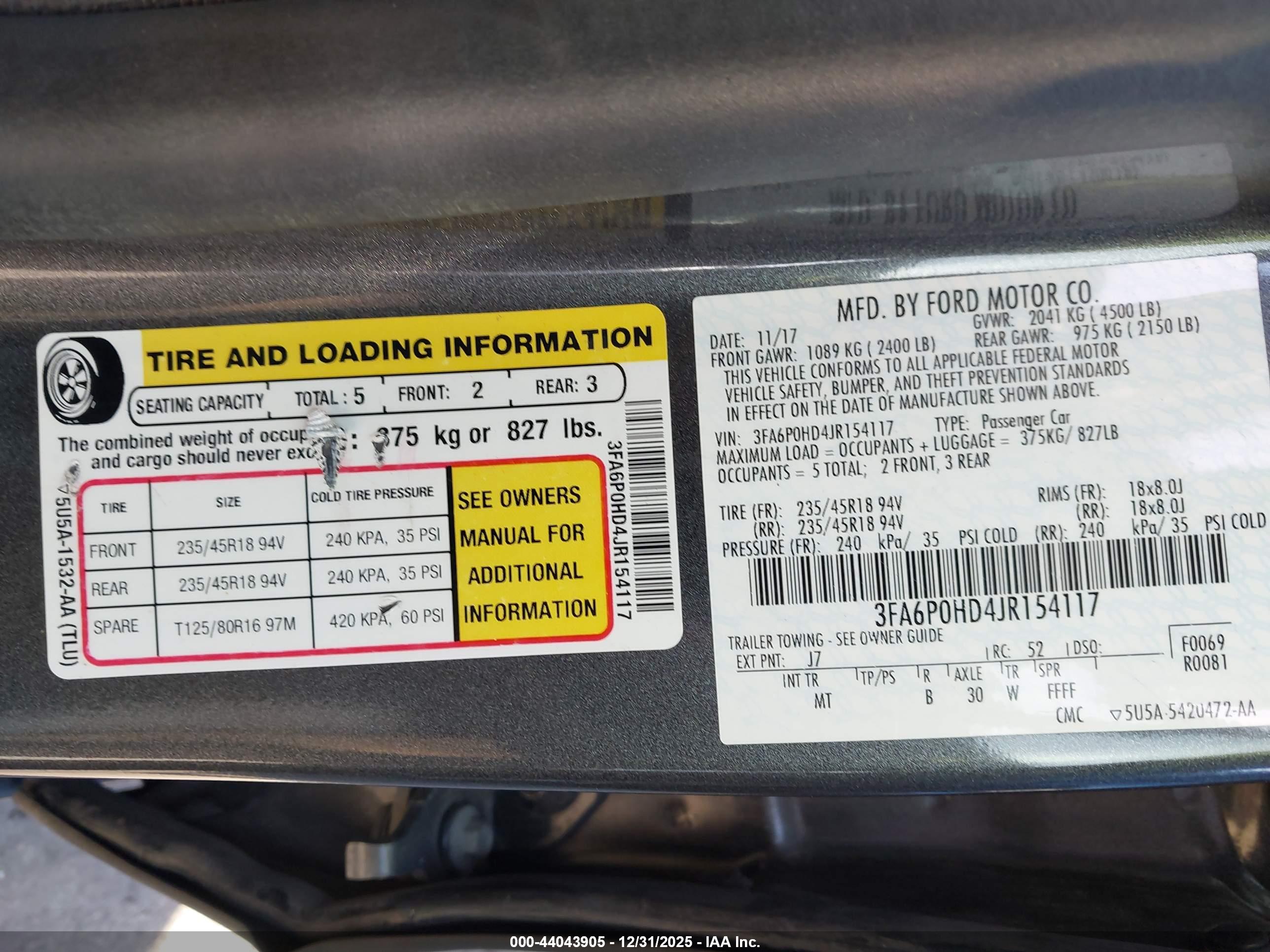 FORD FUSION image 9