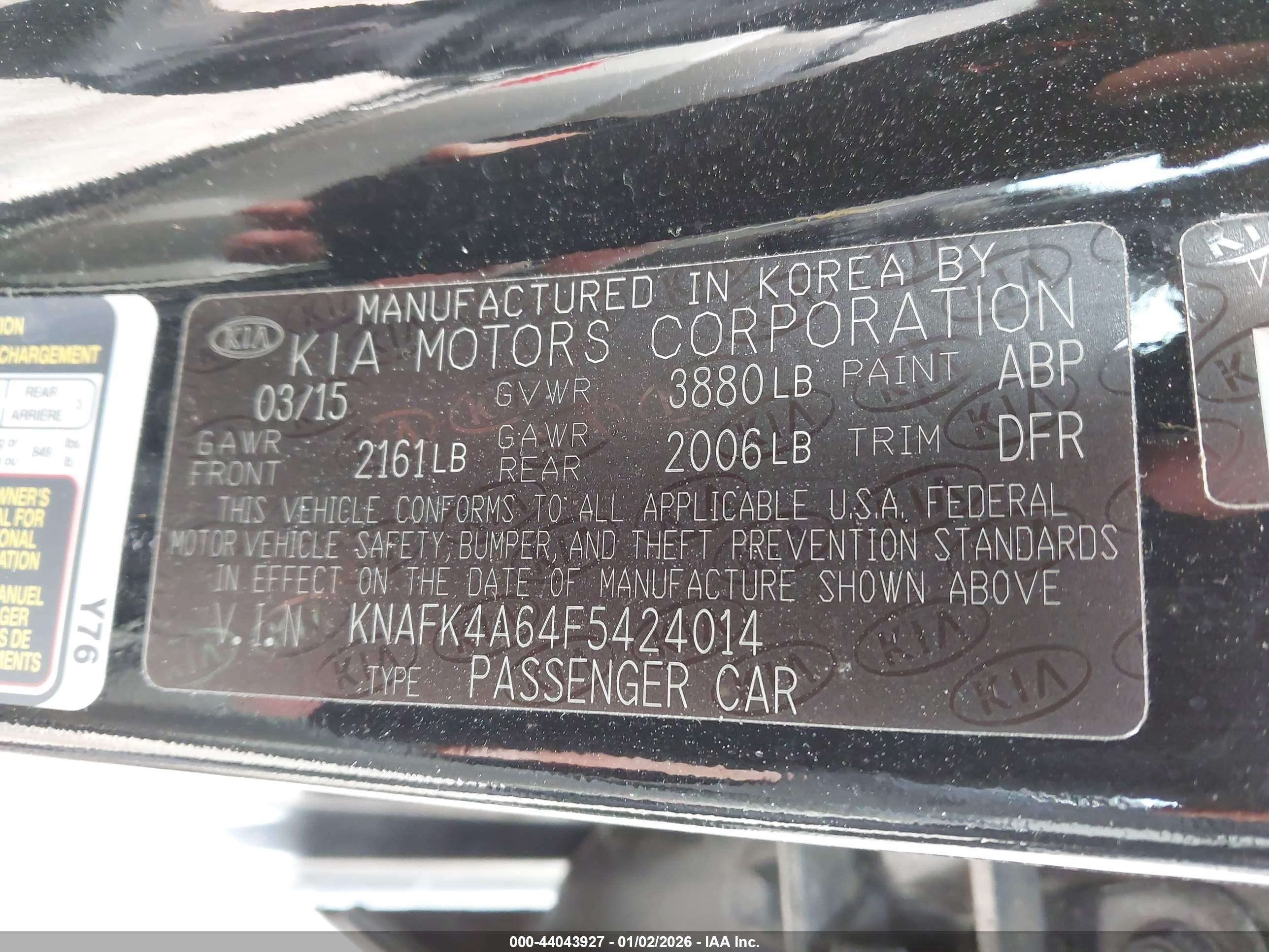 KIA FORTE image 9